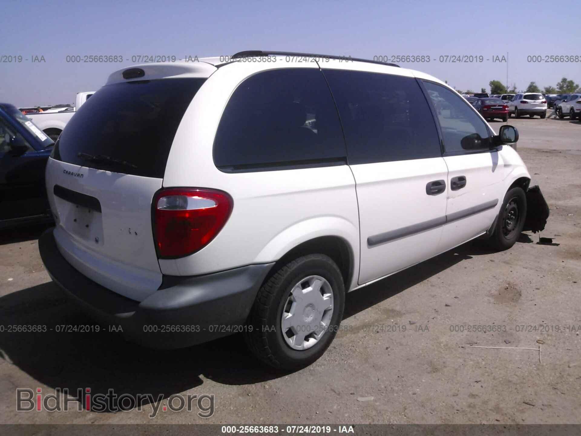 2007 DODGE CARAVAN - VIN: 1D4GP25R77B205605 - Фото 4