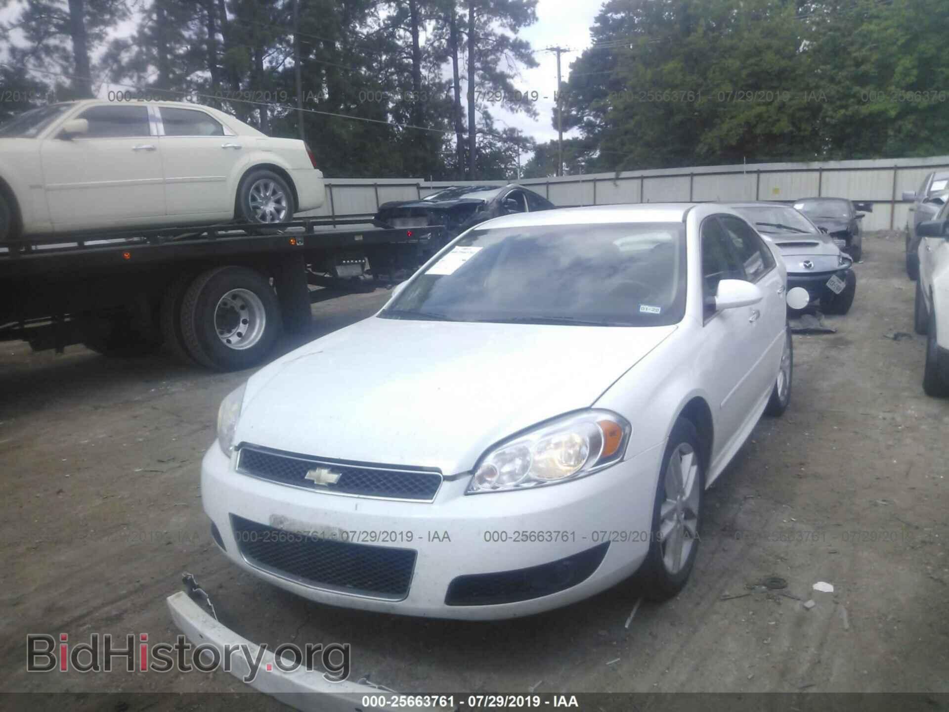 2012 CHEVROLET IMPALA - VIN: 2G1WC5E36C1327442 - Фото 2