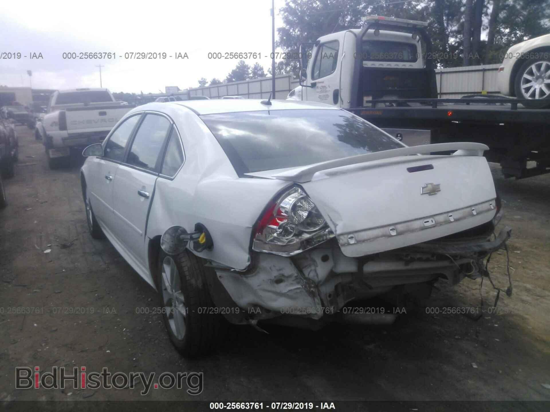 2012 CHEVROLET IMPALA - VIN: 2G1WC5E36C1327442 - Фото 3