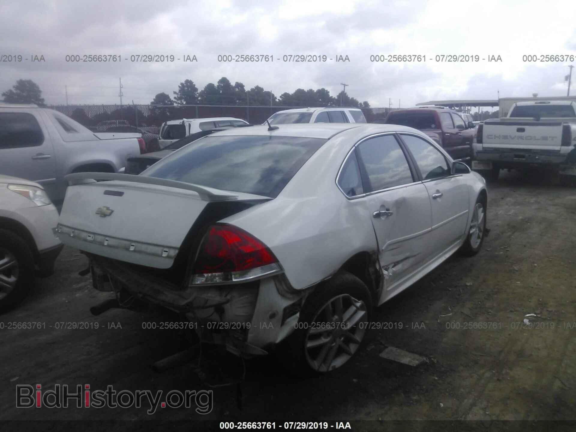 2012 CHEVROLET IMPALA - VIN: 2G1WC5E36C1327442 - Фото 4