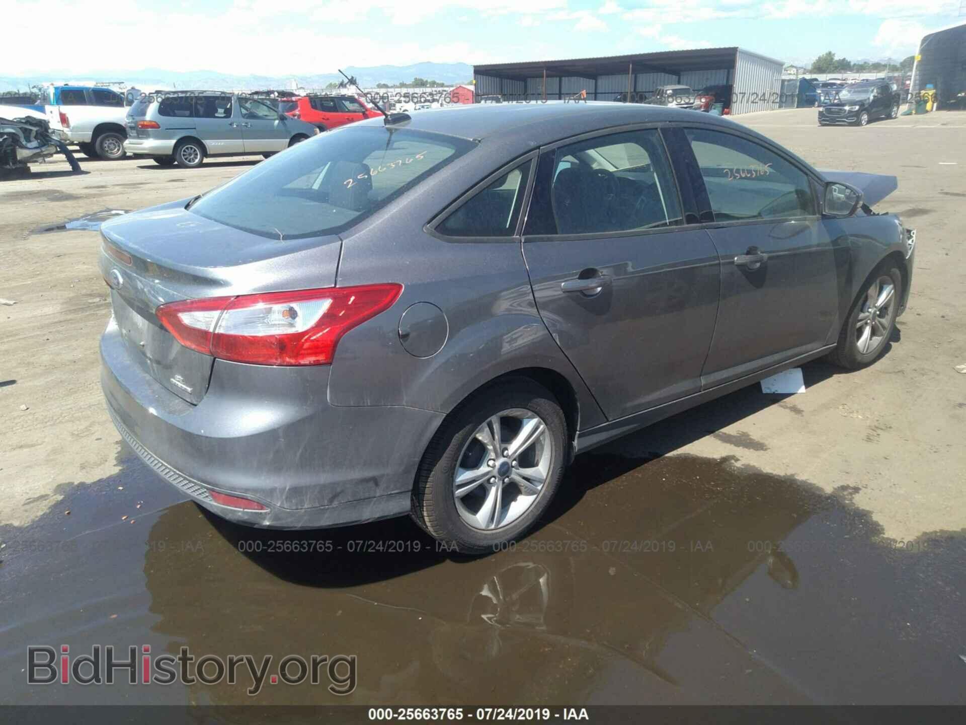 2013 FORD FOCUS - VIN: 1FADP3F24DL370305 - Фото 4