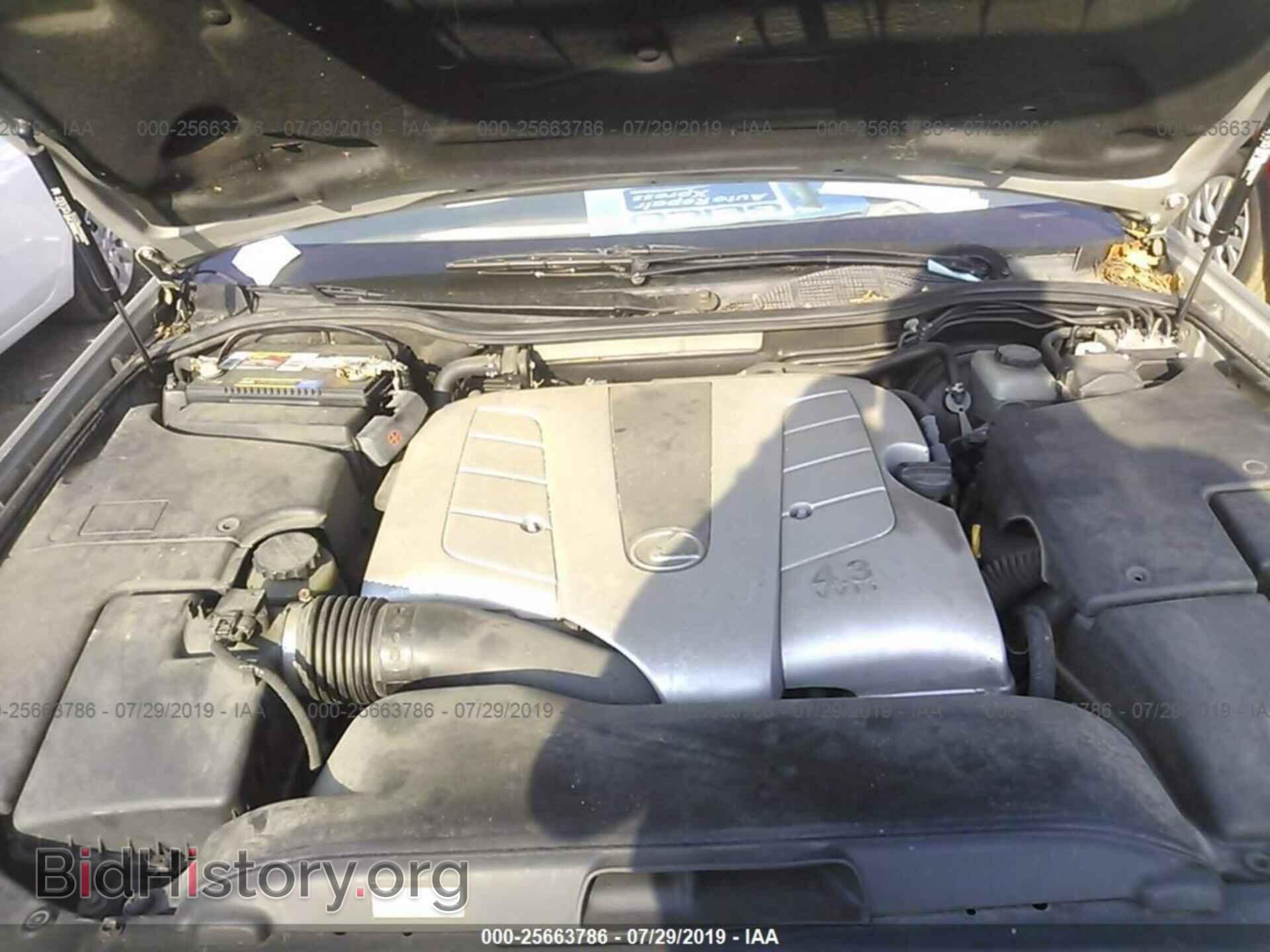 2002 LEXUS LS - VIN: JTHBN30F920091285 - Фото 10