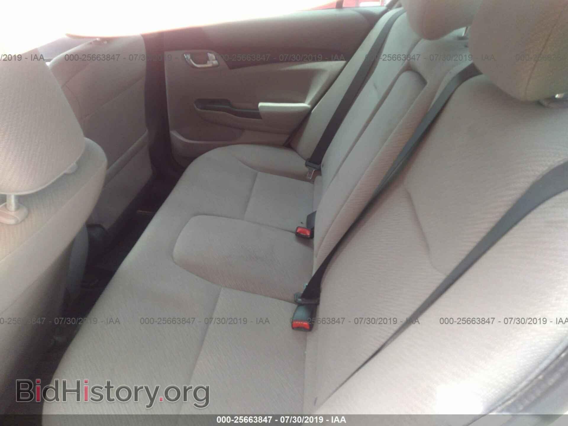 2013 HONDA CIVIC - VIN: 19XFB2F87DE019879 - Photo 8
