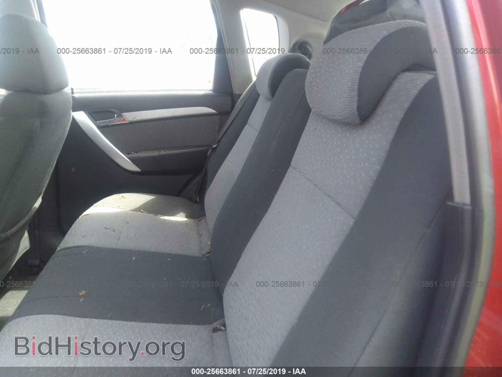 2011 CHEVROLET AVEO - VIN: KL1TG6DE1BB169671 - Фото 8