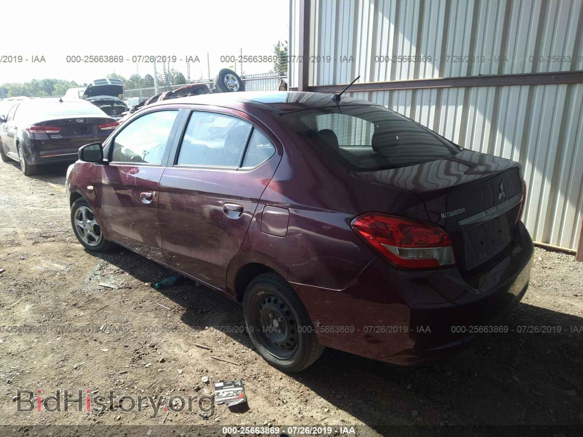 2017 MITSUBISHI MIRAGE - VIN: ML32F3FJ6HHF12258 - Фото 3