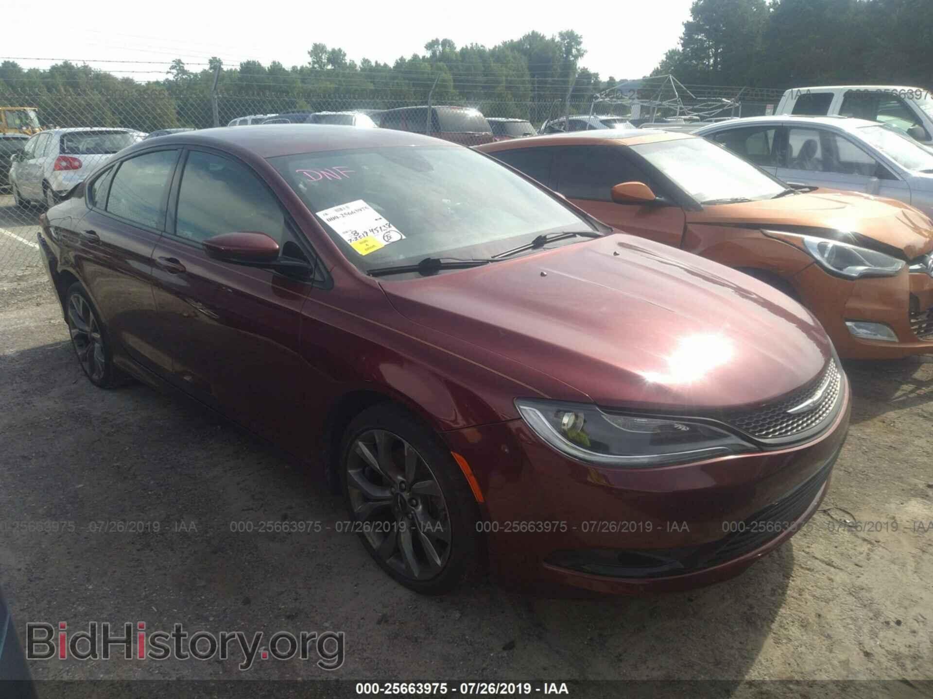 Photo 1C3CCCBB3FN566061 - CHRYSLER 200 2015