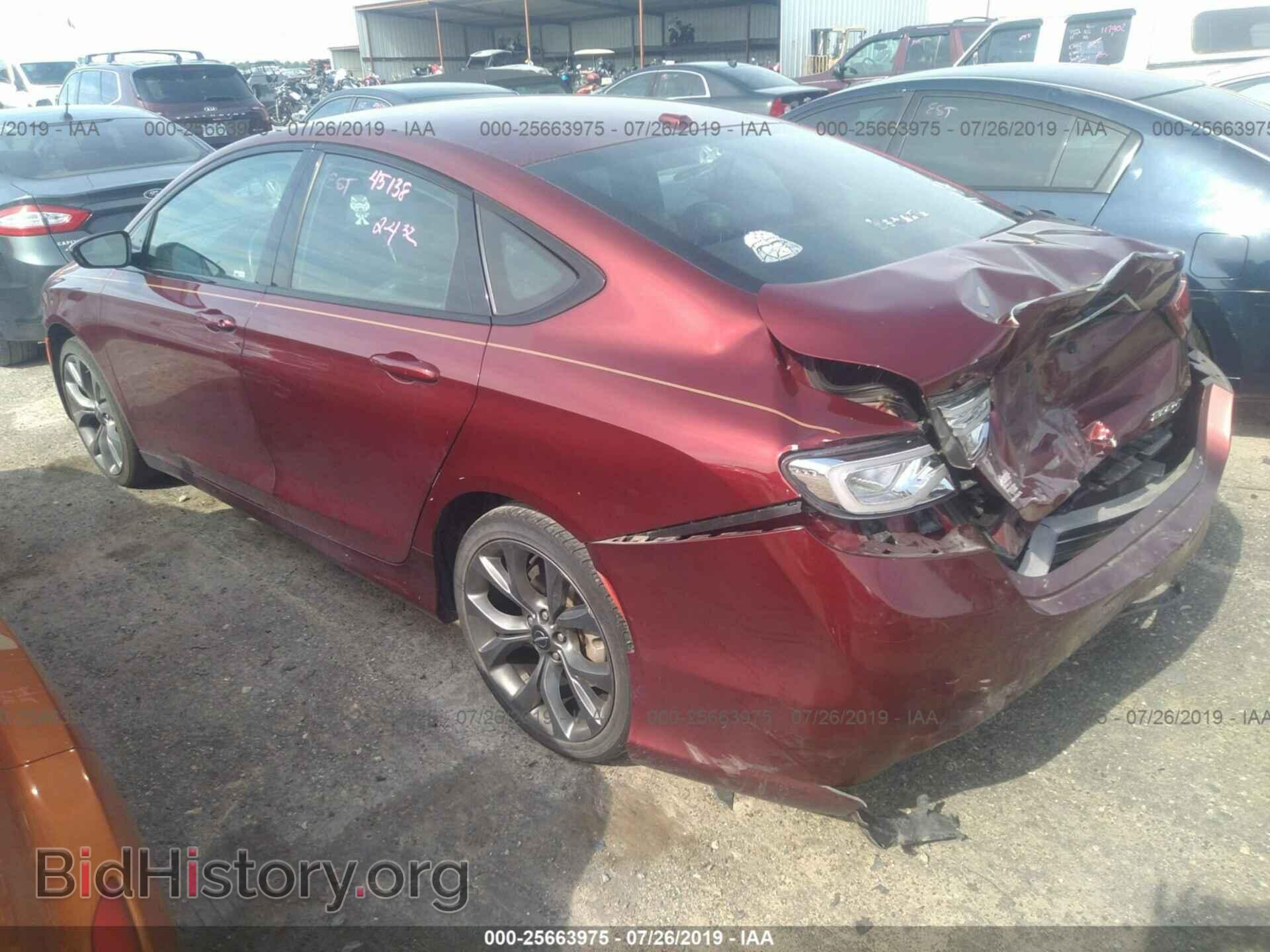 2015 CHRYSLER 200 - VIN: 1C3CCCBB3FN566061 - Photo 3