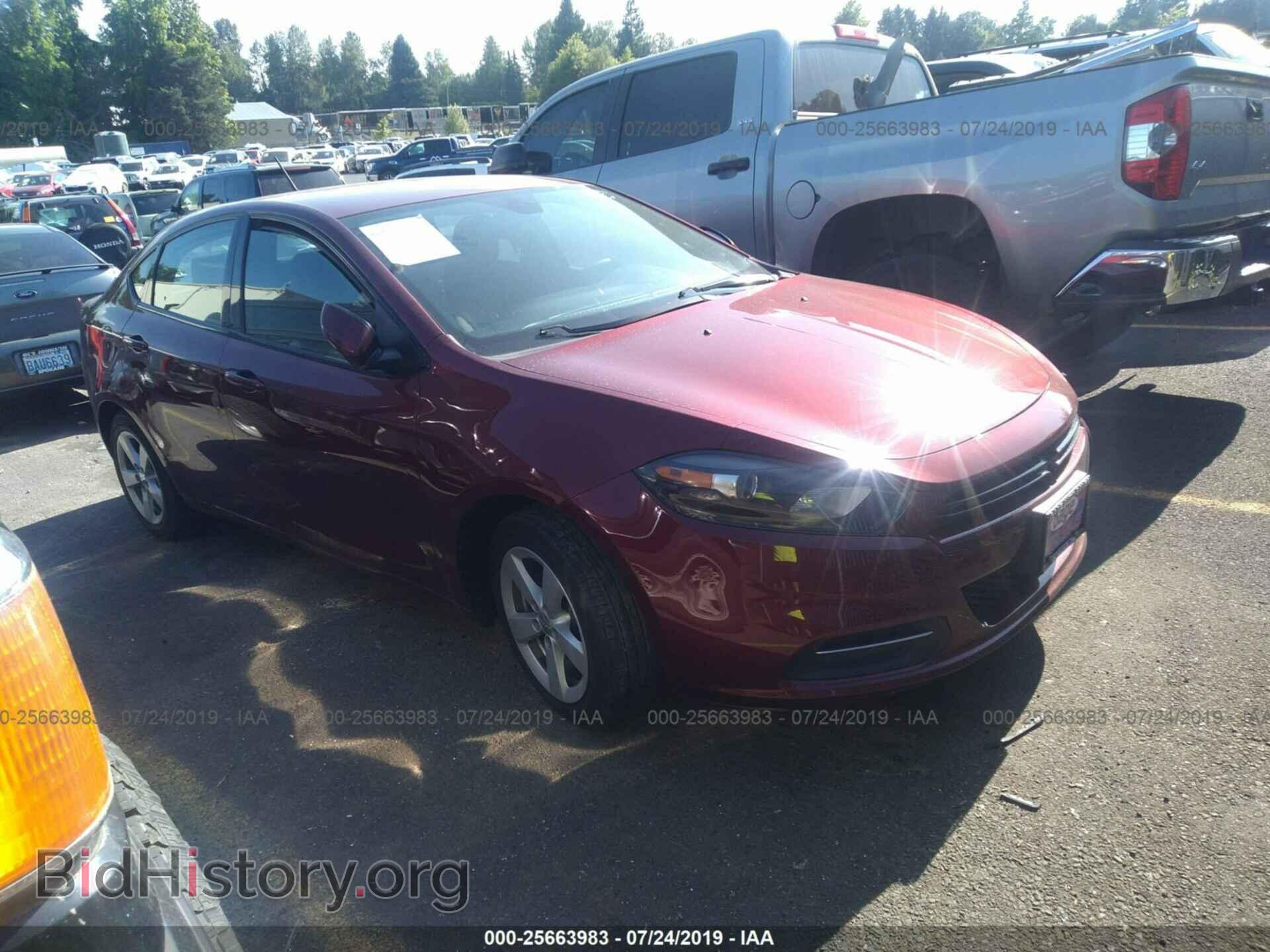 Фотография 1C3CDFBB1FD306889 - DODGE DART 2015