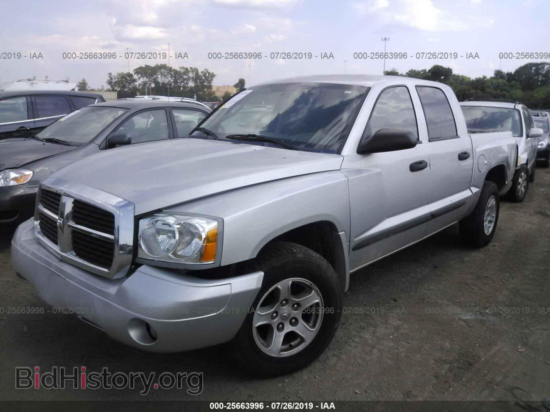 2007 DODGE DAKOTA - VIN: 1D7HE48K27S120906 - Фото 2