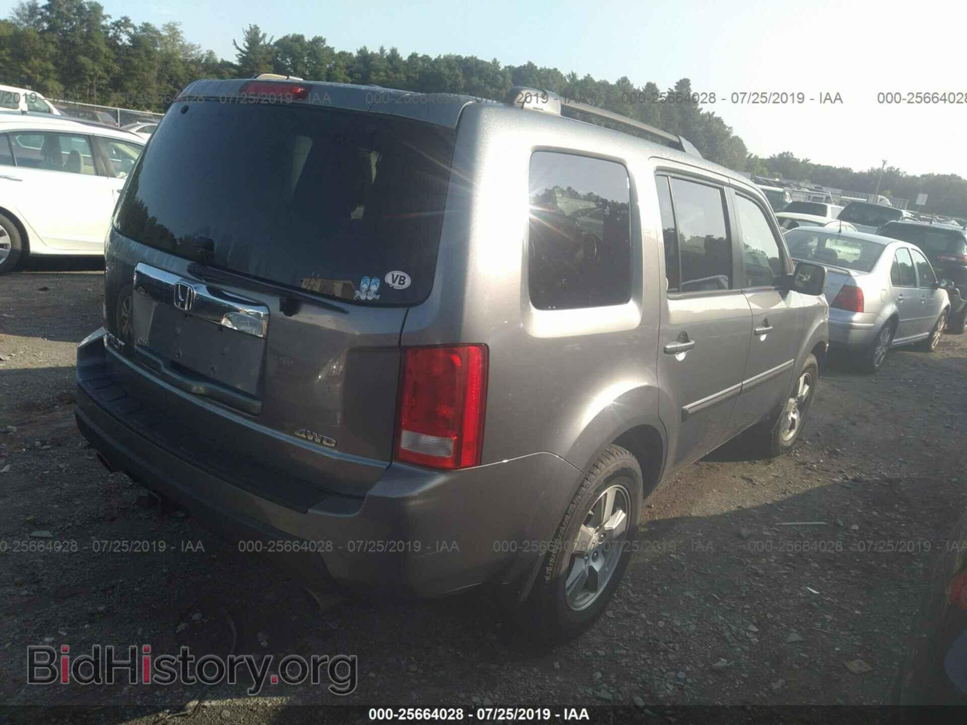 2009 HONDA PILOT - VIN: 5FNYF48529B032911 - Фото 4