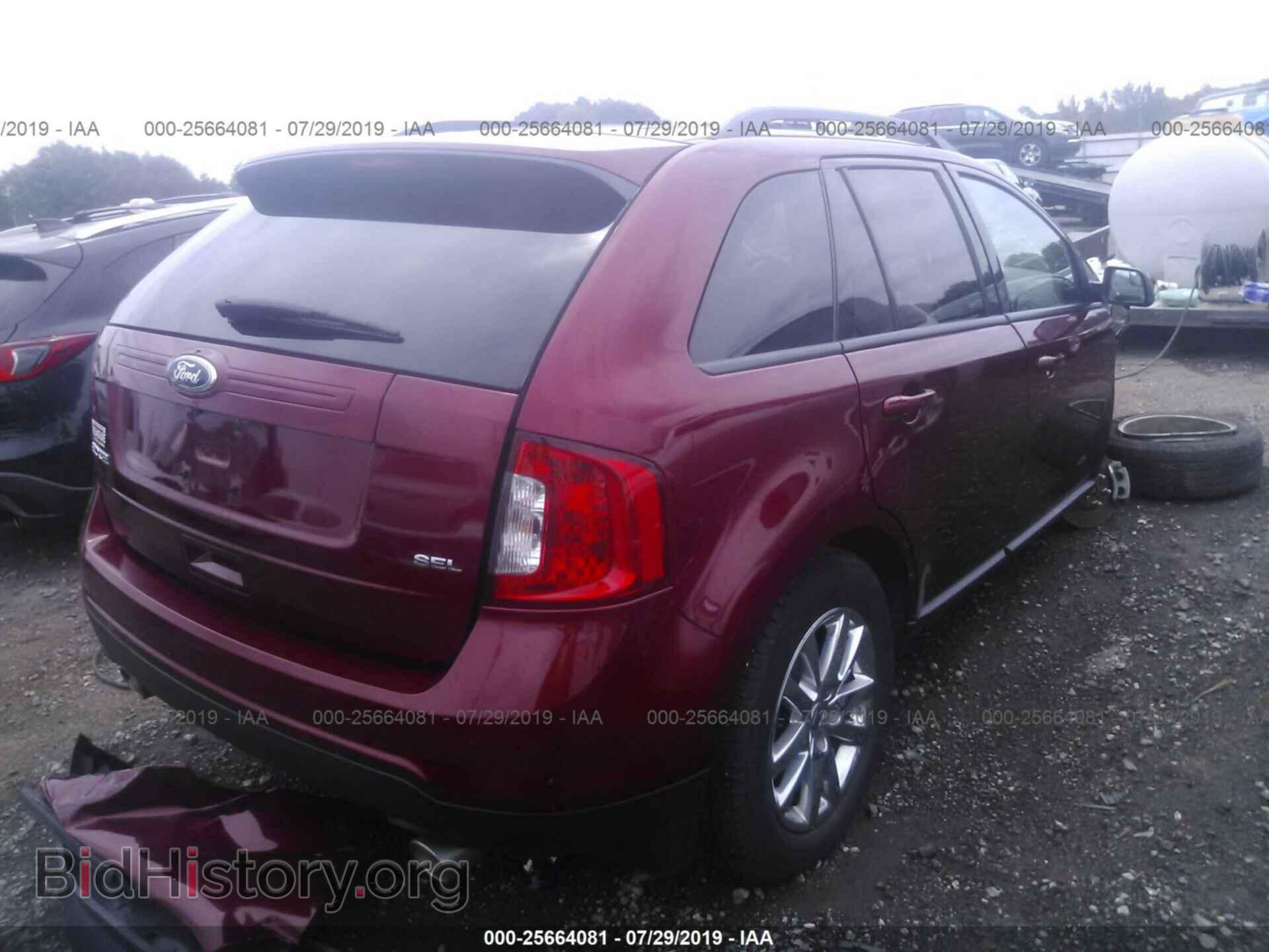 2014 FORD EDGE - VIN: 2FMDK3JCXEBB52343 - Фото 4