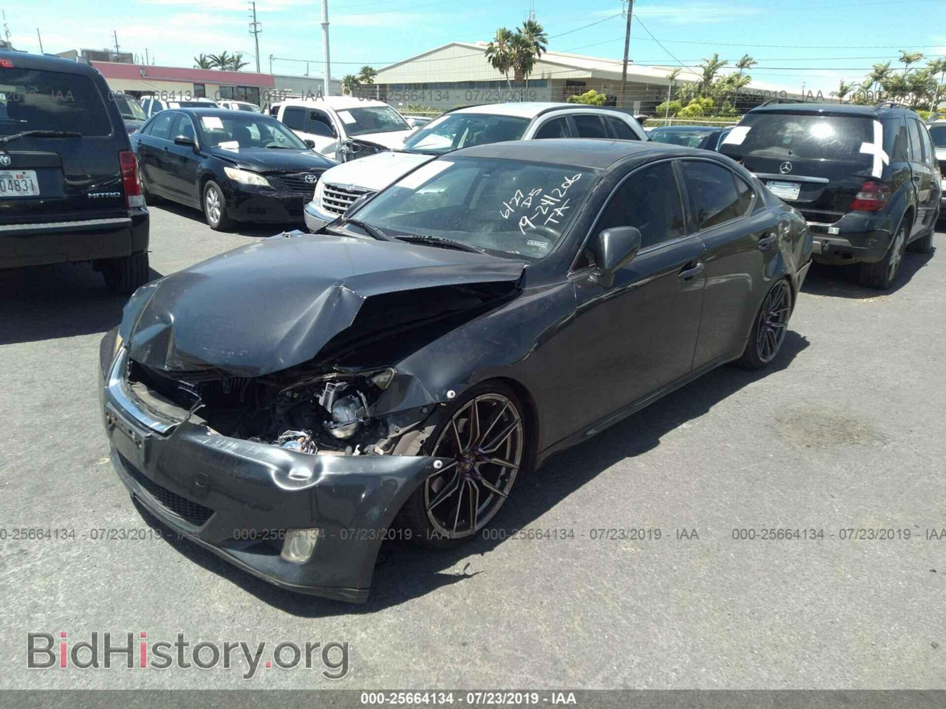 2008 LEXUS IS - VIN: JTHBK262382078892 - Фото 2