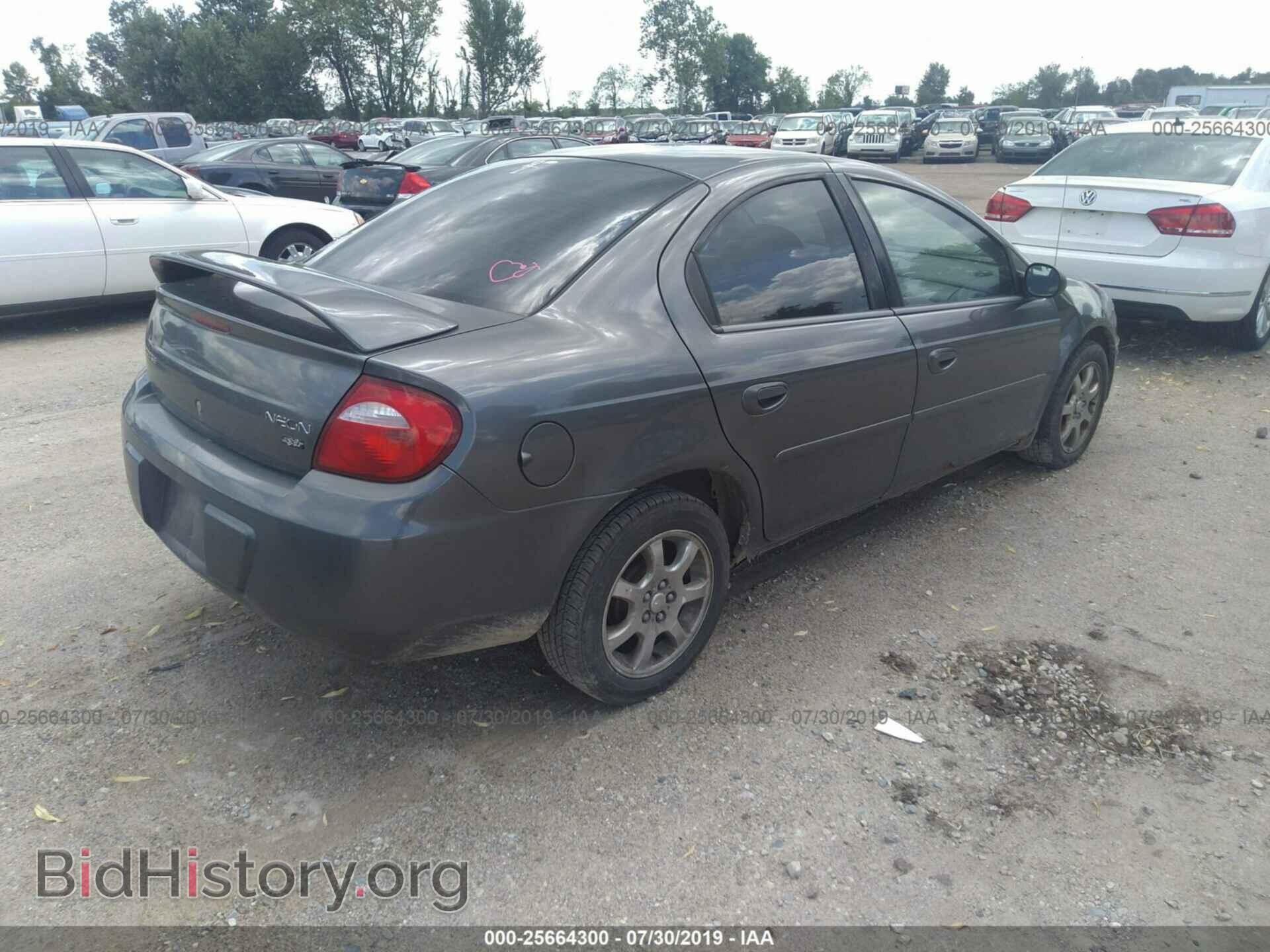 2004 DODGE NEON - VIN: 1B3ES56C44D637794 - Фото 4