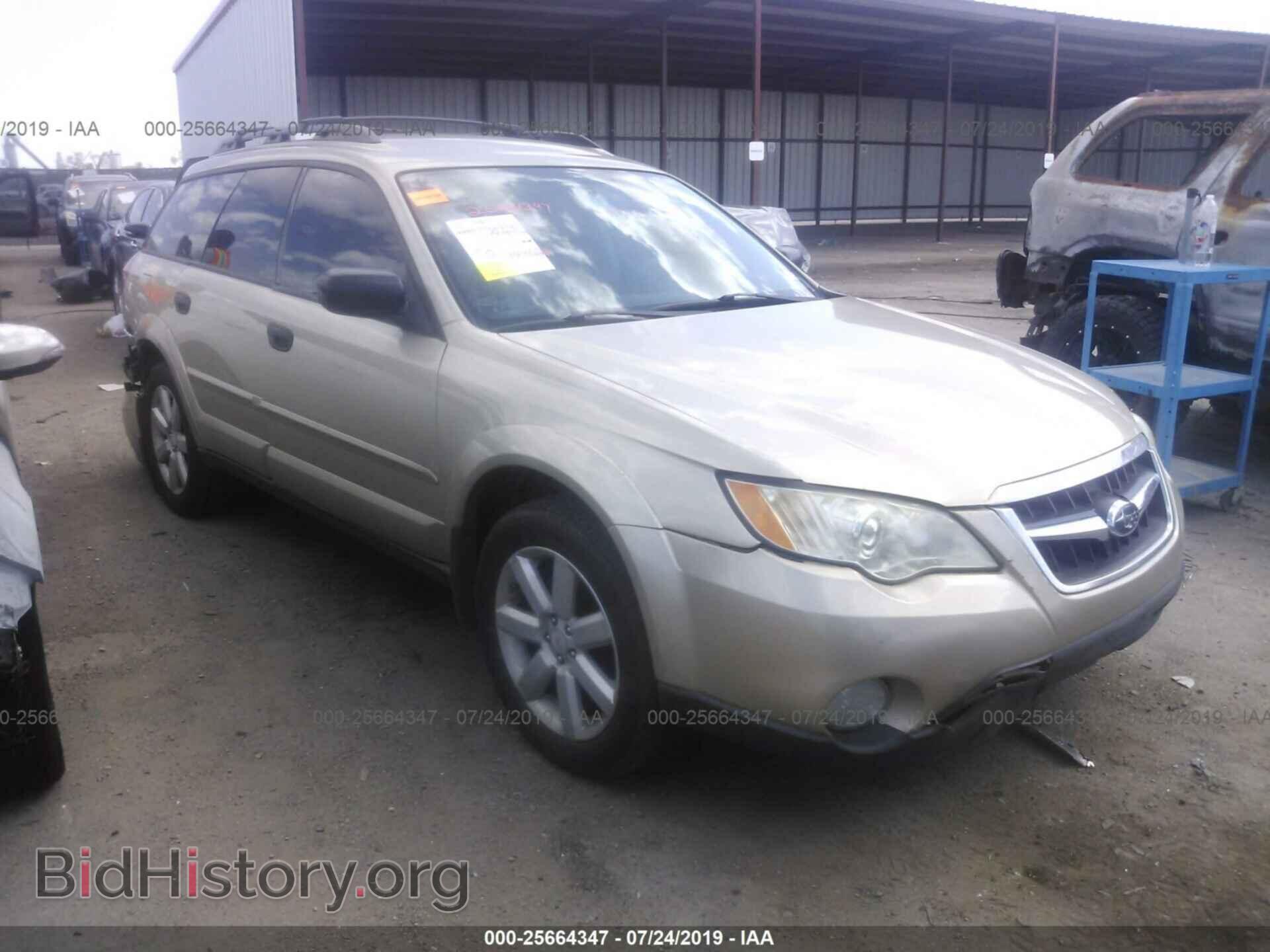 Photo 4S4BP61C487334711 - SUBARU OUTBACK 2008
