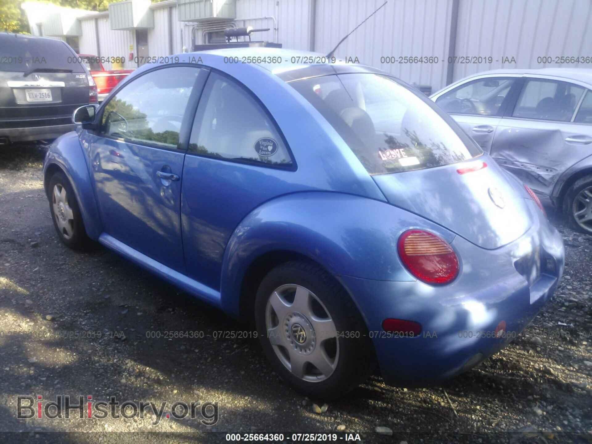 2000 VOLKSWAGEN NEW BEETLE - VIN: 3VWCD21C4YM450956 - Фото 3