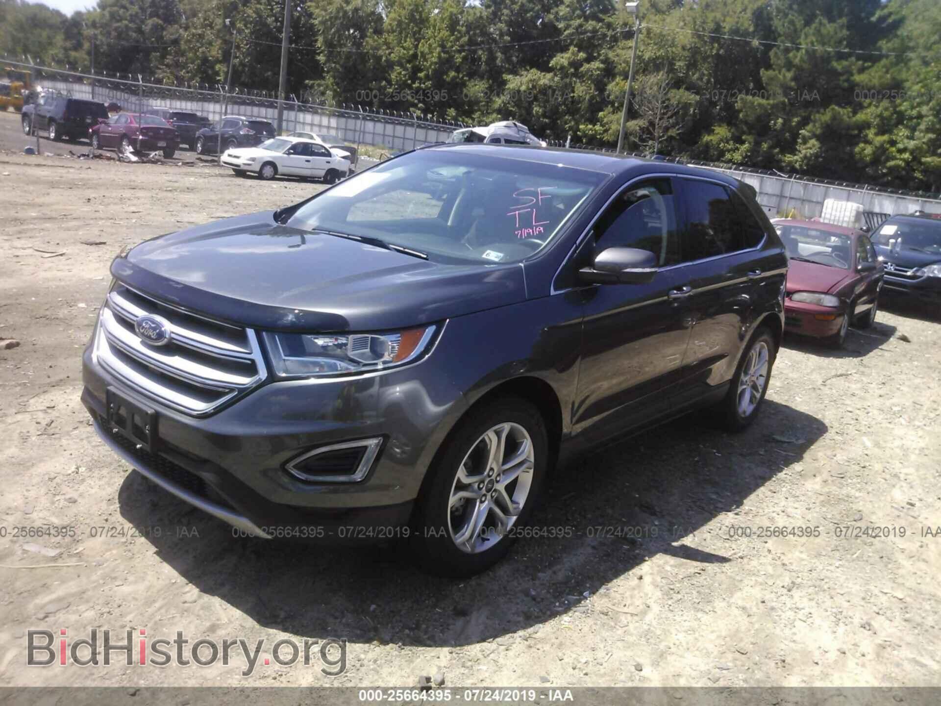 2017 FORD EDGE - VIN: 2FMPK3K91HBB29750 - Фото 2