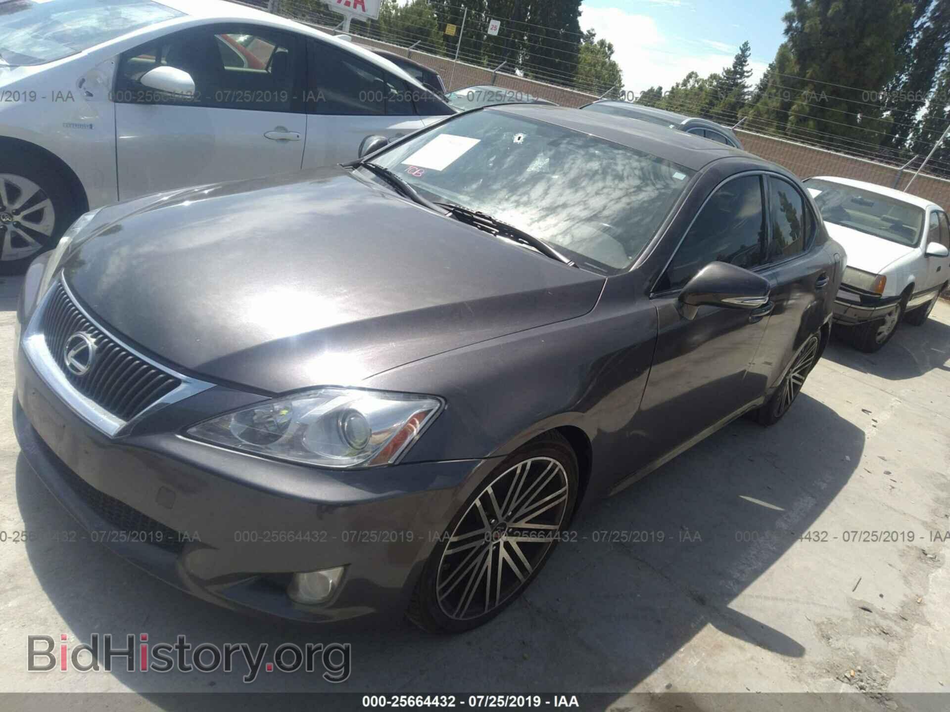 2010 LEXUS IS - VIN: JTHCF5C20A5039924 - Фото 2