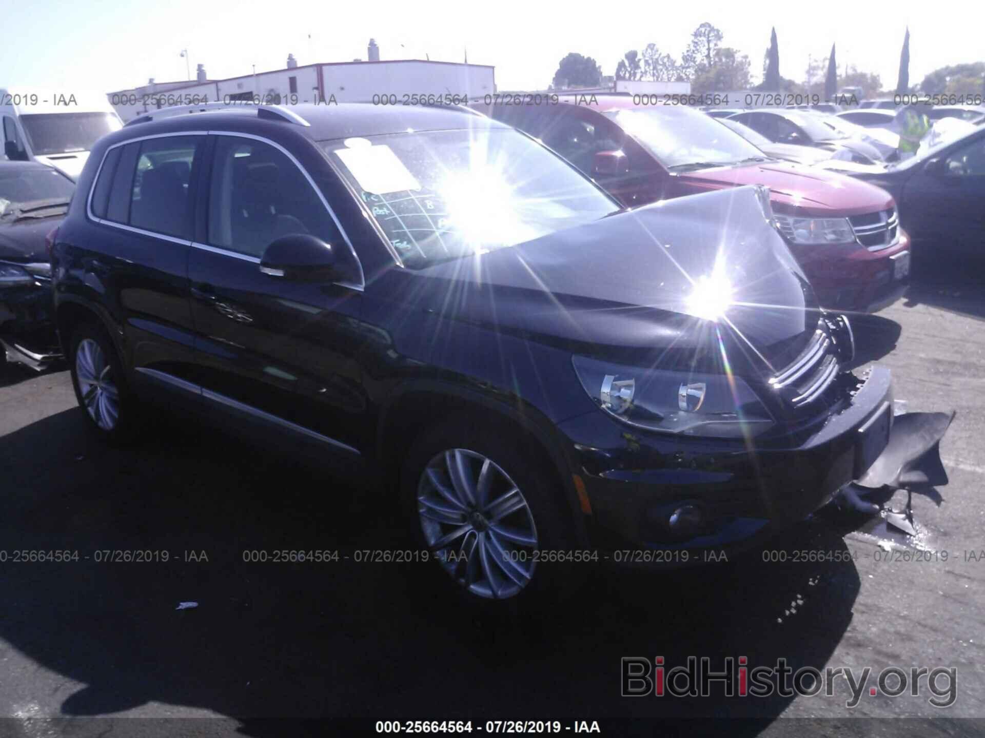 Photo WVGAV3AX2EW558709 - VOLKSWAGEN TIGUAN 2014