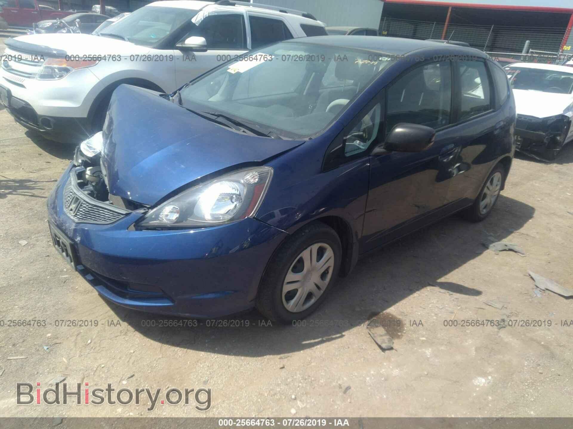 2011 HONDA FIT - VIN: JHMGE8H32BC016424 - Фото 2