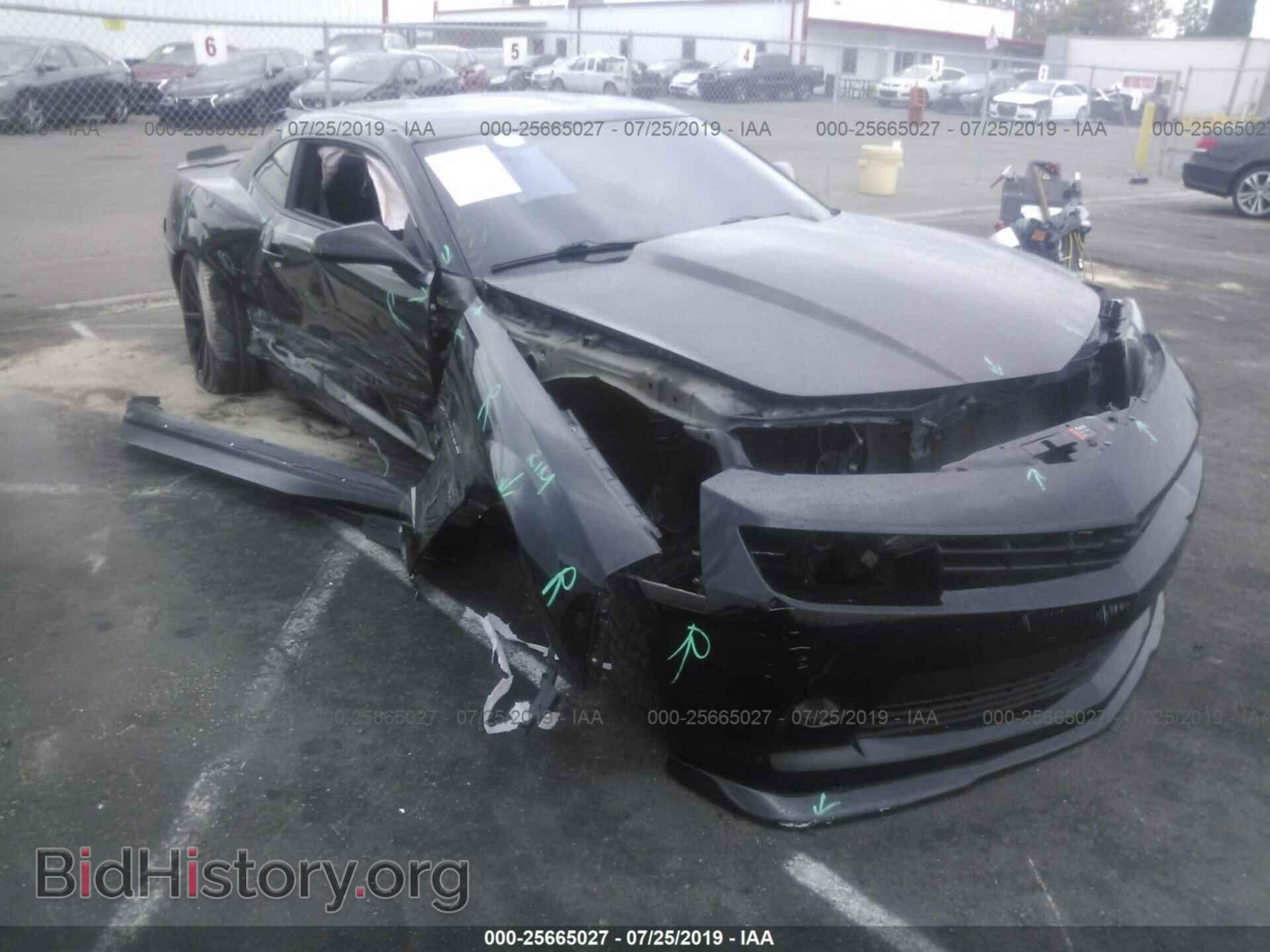 Фотография 2G1FA1E30E9235021 - CHEVROLET CAMARO 2014