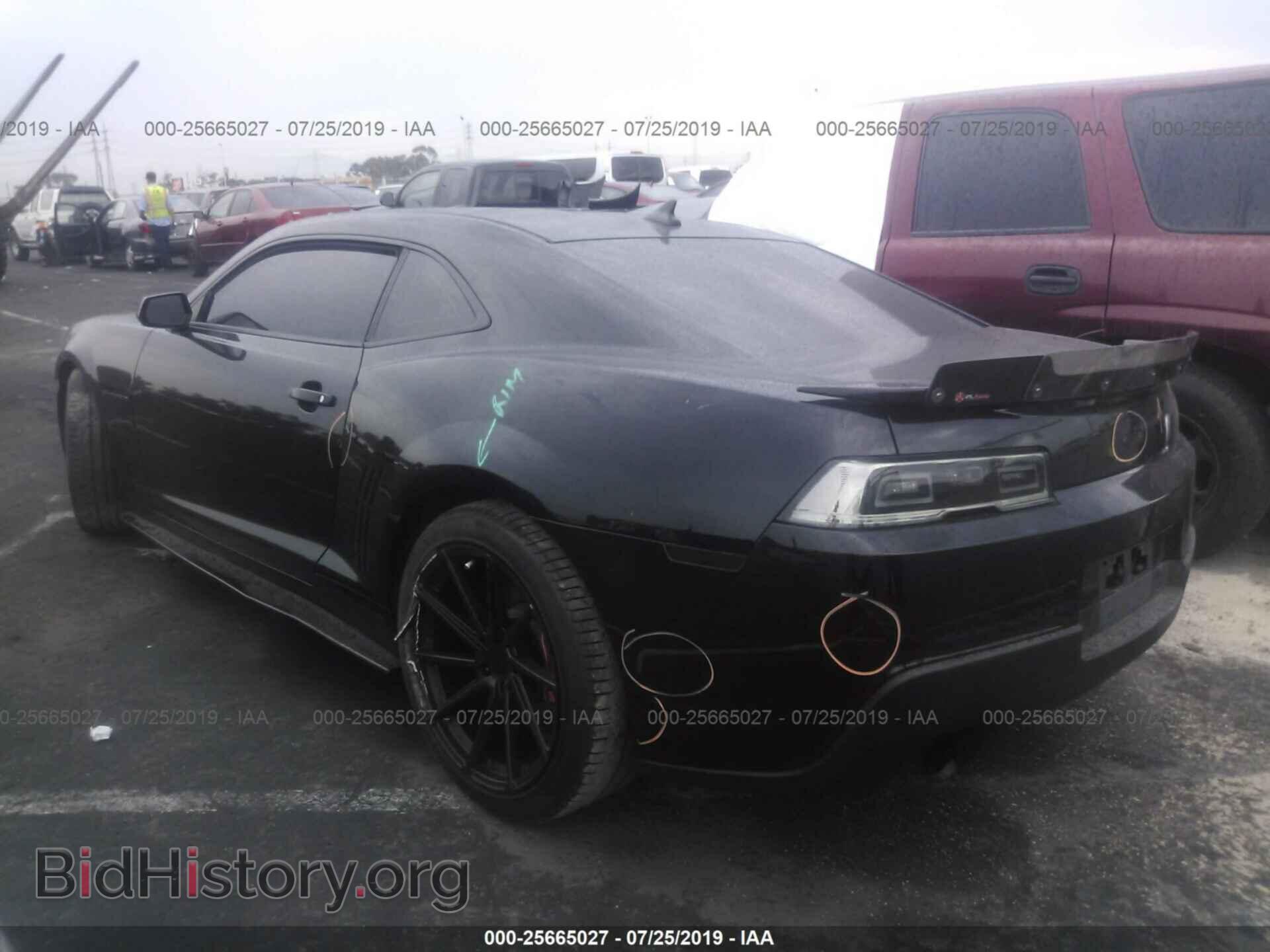 2014 CHEVROLET CAMARO - VIN: 2G1FA1E30E9235021 - Фото 3
