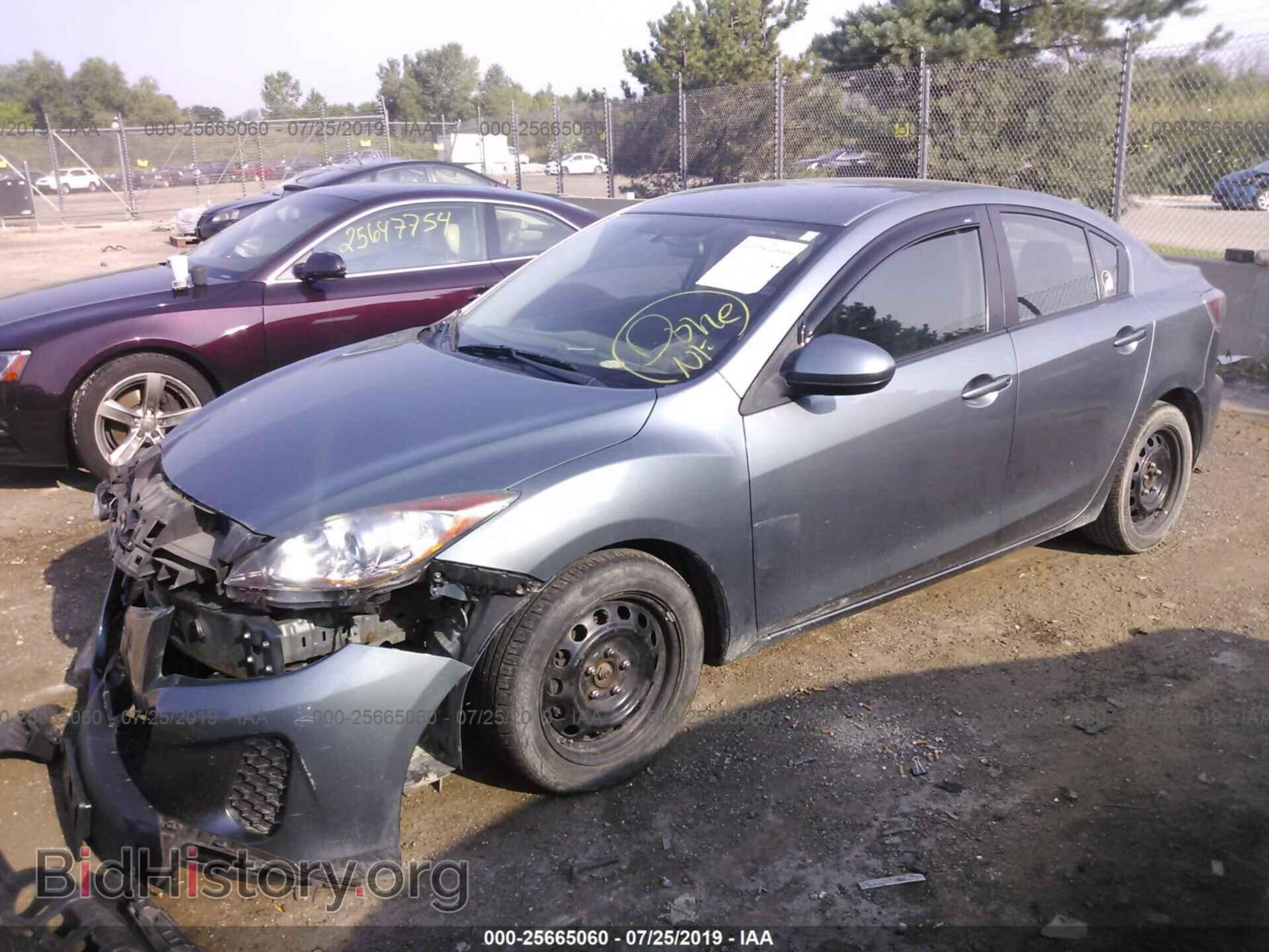 2012 MAZDA 3 - VIN: JM1BL1UF4C1552703 - Фото 2