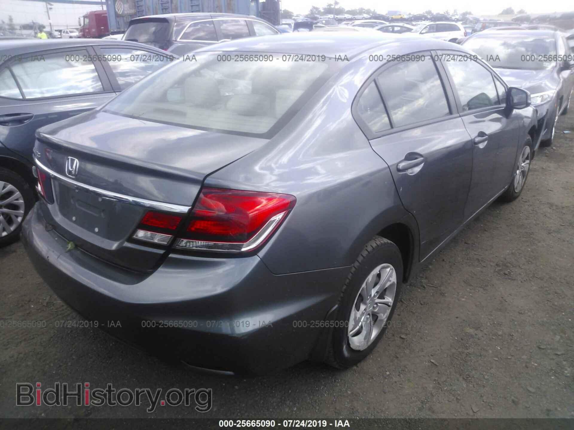 2013 HONDA CIVIC - VIN: 19XFB2F59DE206692 - Фото 4