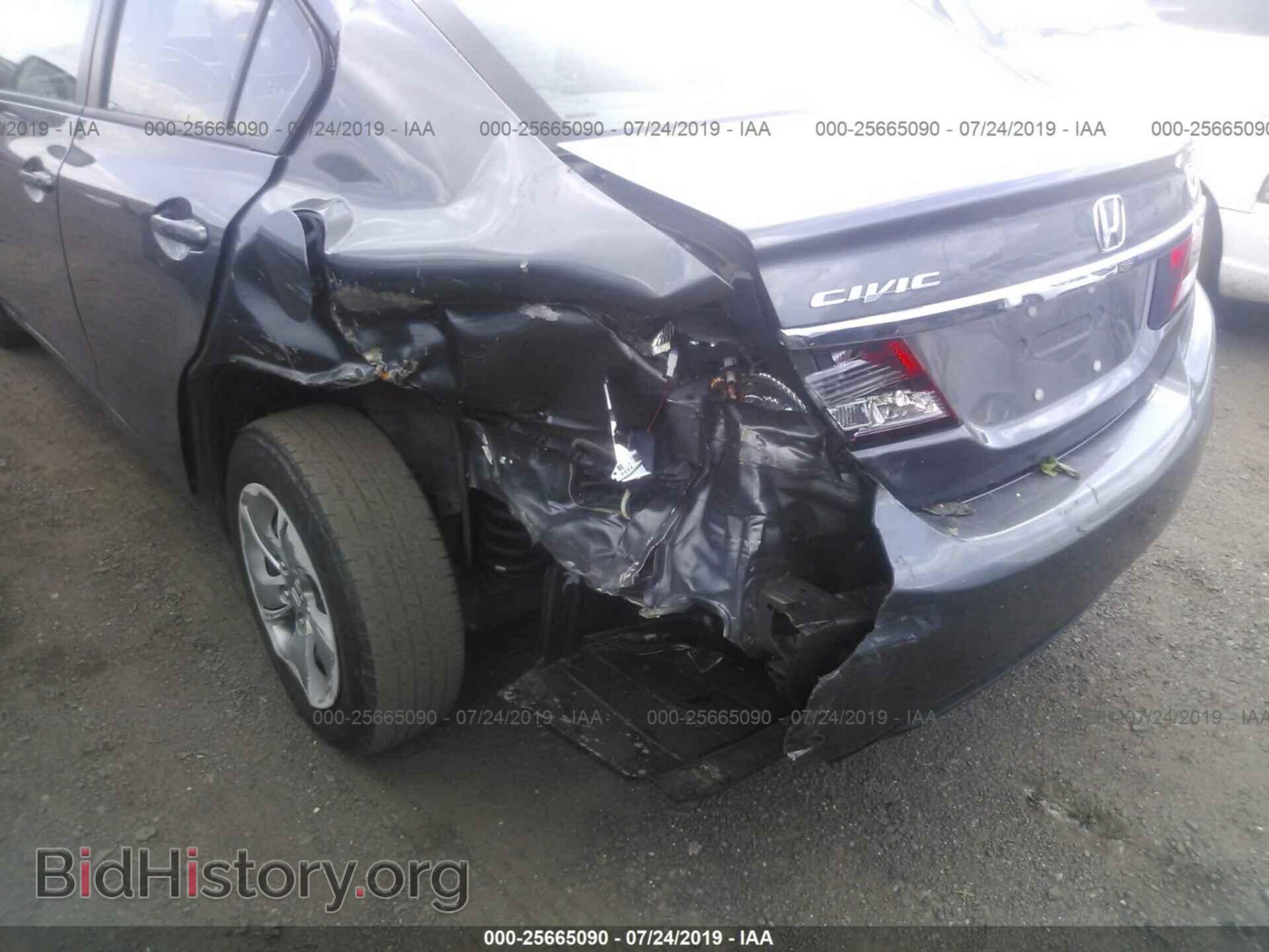 2013 HONDA CIVIC - VIN: 19XFB2F59DE206692 - Фото 6