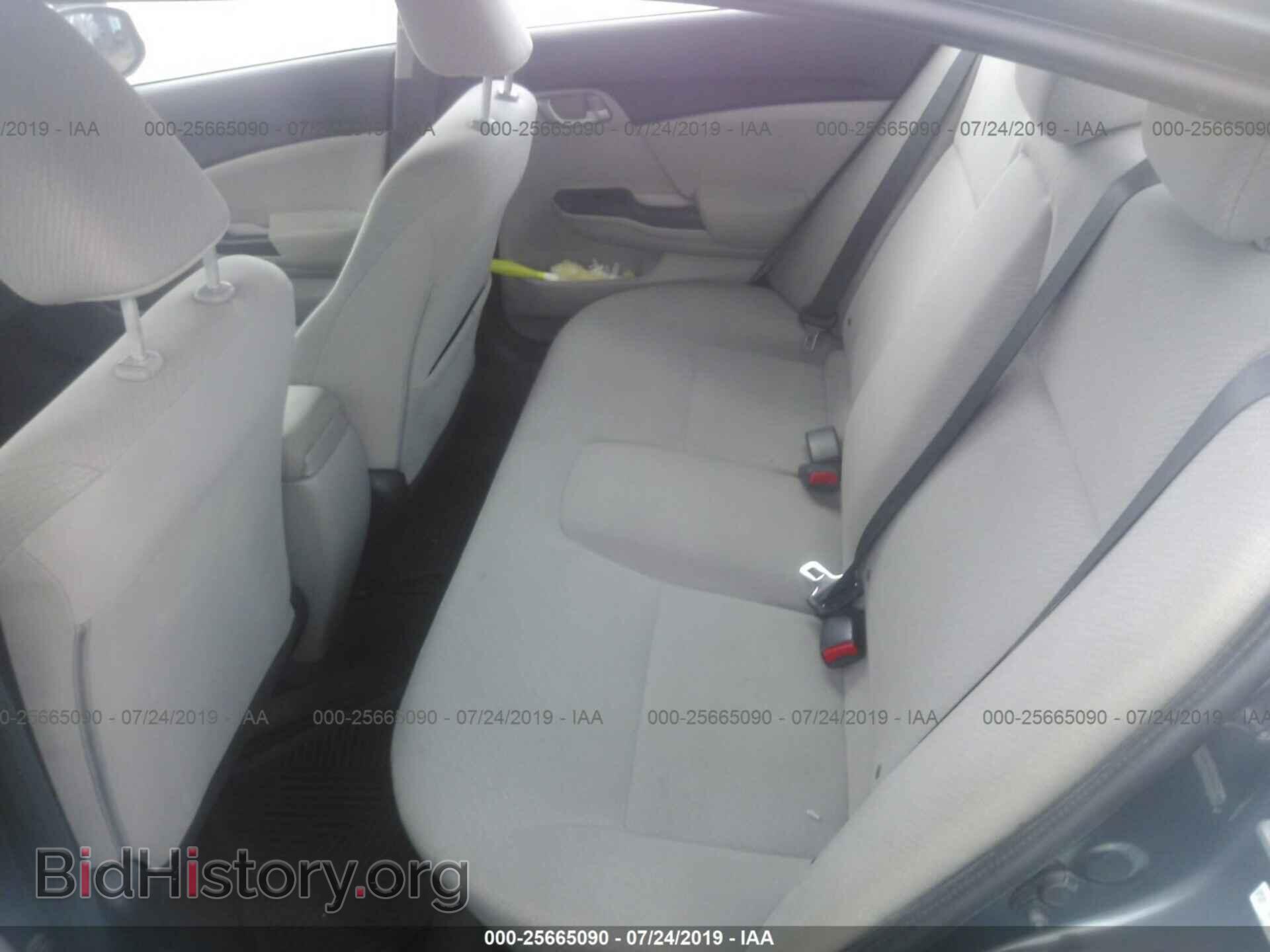2013 HONDA CIVIC - VIN: 19XFB2F59DE206692 - Фото 8