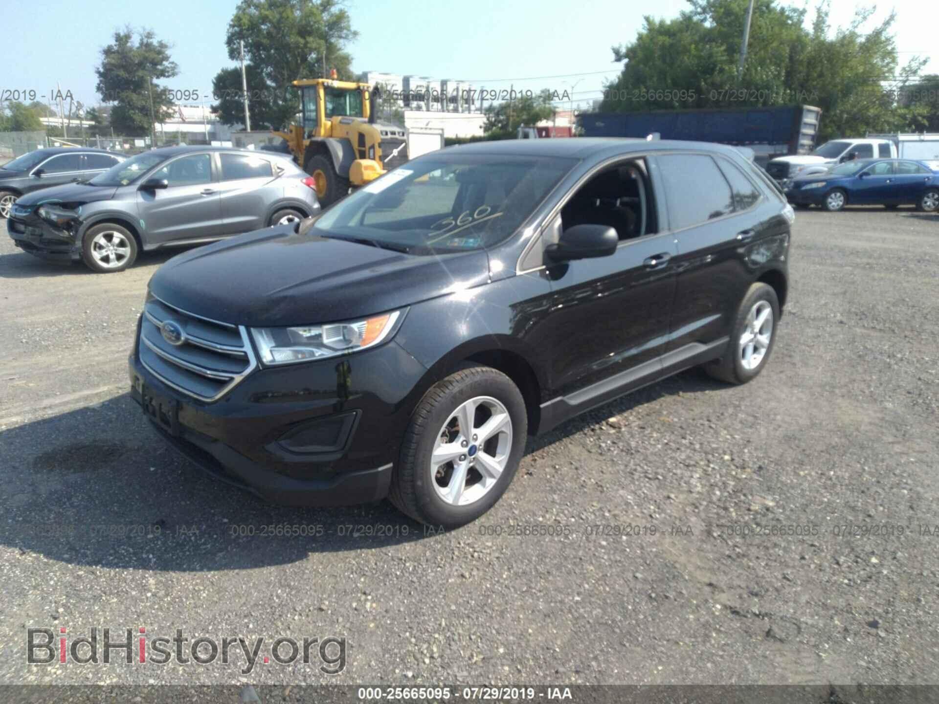 2017 FORD EDGE - VIN: 2FMPK4G91HBC29300 - Фото 2