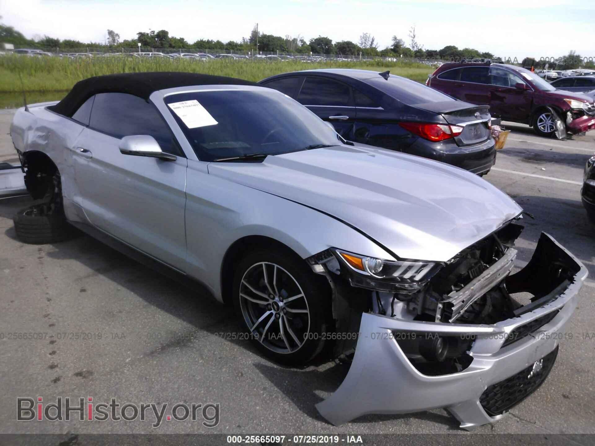 Photo 1FATP8UHXH5254715 - FORD MUSTANG 2017