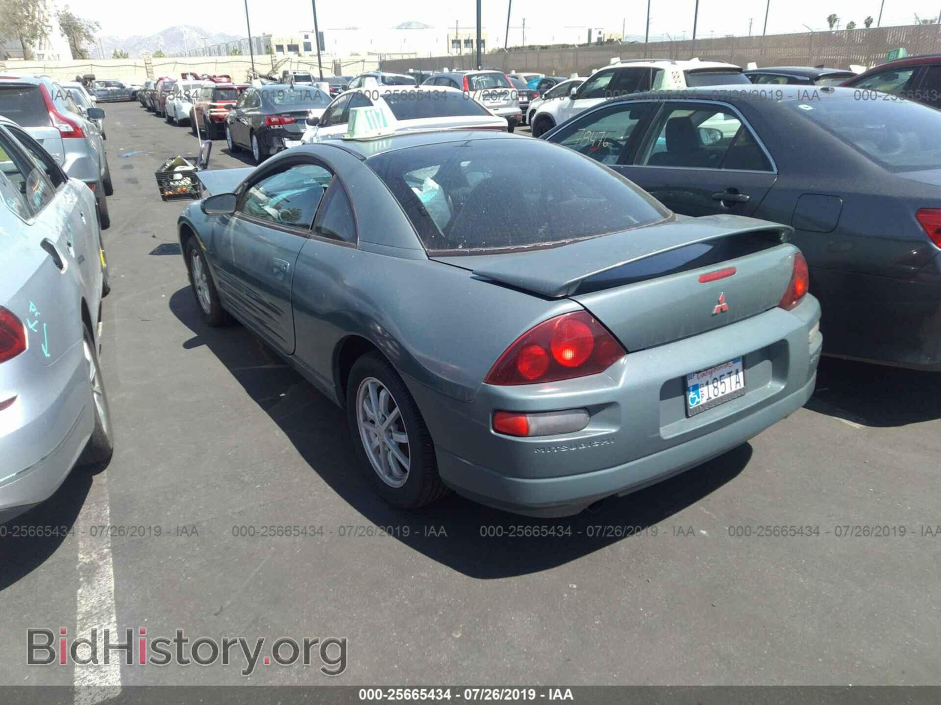 2000 MITSUBISHI ECLIPSE - VIN: 4A3AC44G1YE143724 - Photo 3