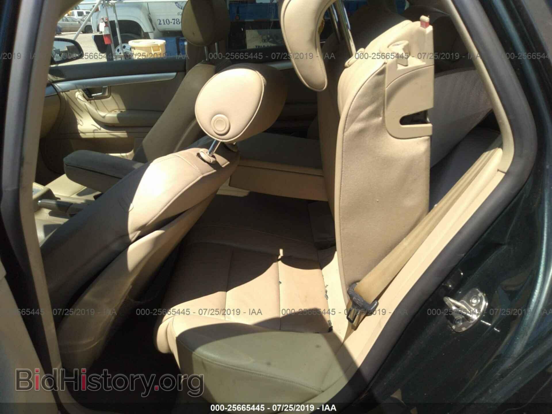 2005 AUDI A4 - VIN: WAUAF78E55A547453 - Фото 8