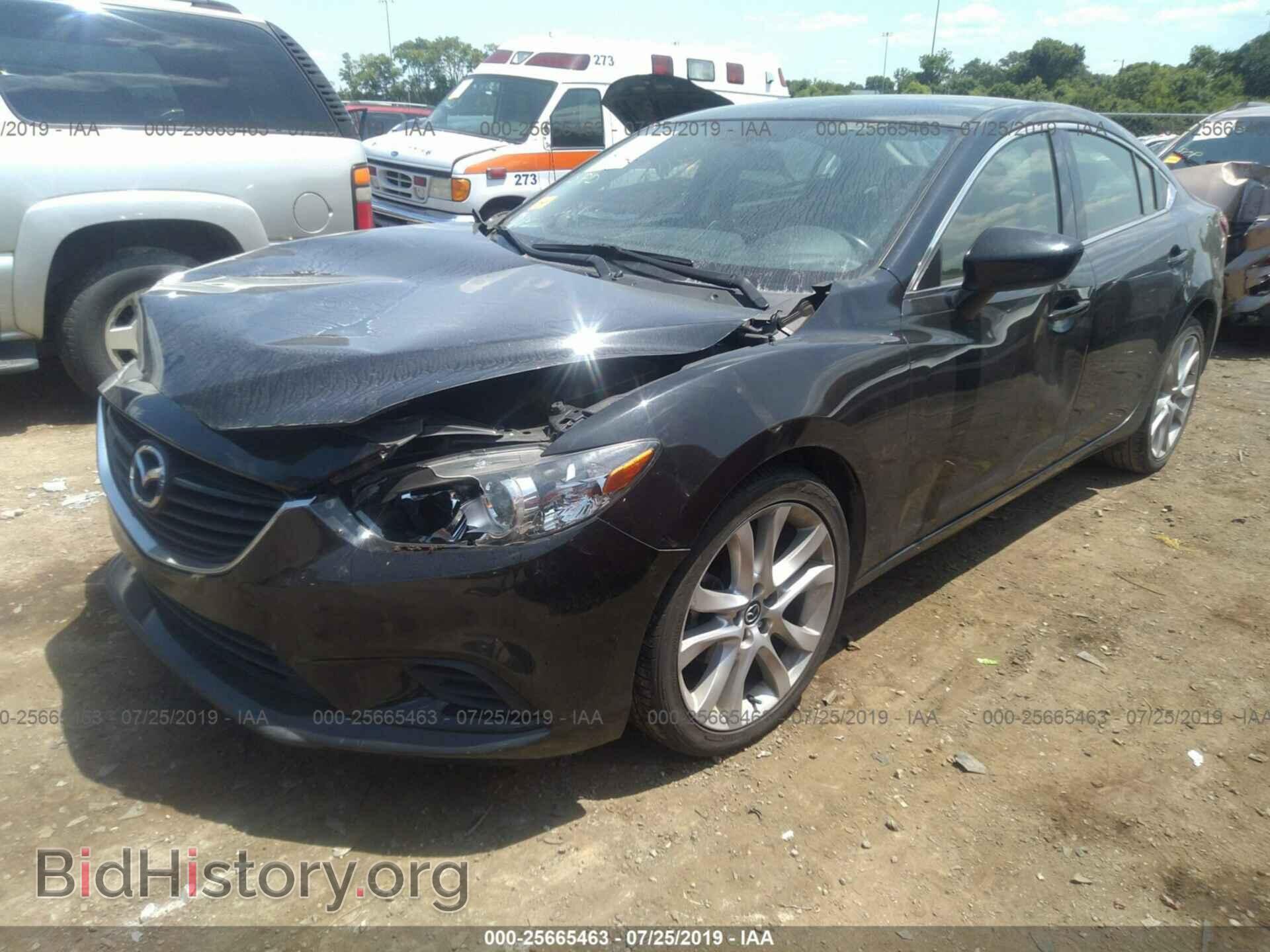 2014 MAZDA 6 - VIN: JM1GJ1V63E1136980 - Фото 2