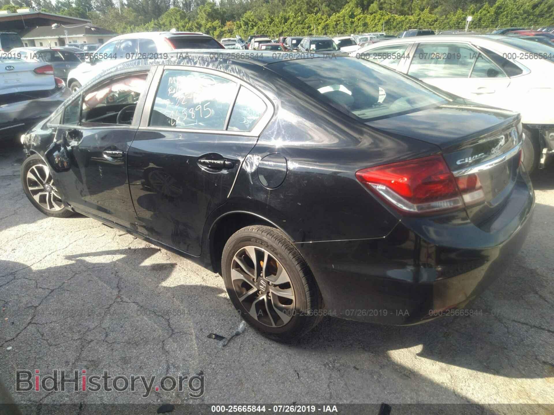 2013 HONDA CIVIC - VIN: 19XFB2F81DE048651 - Фото 3