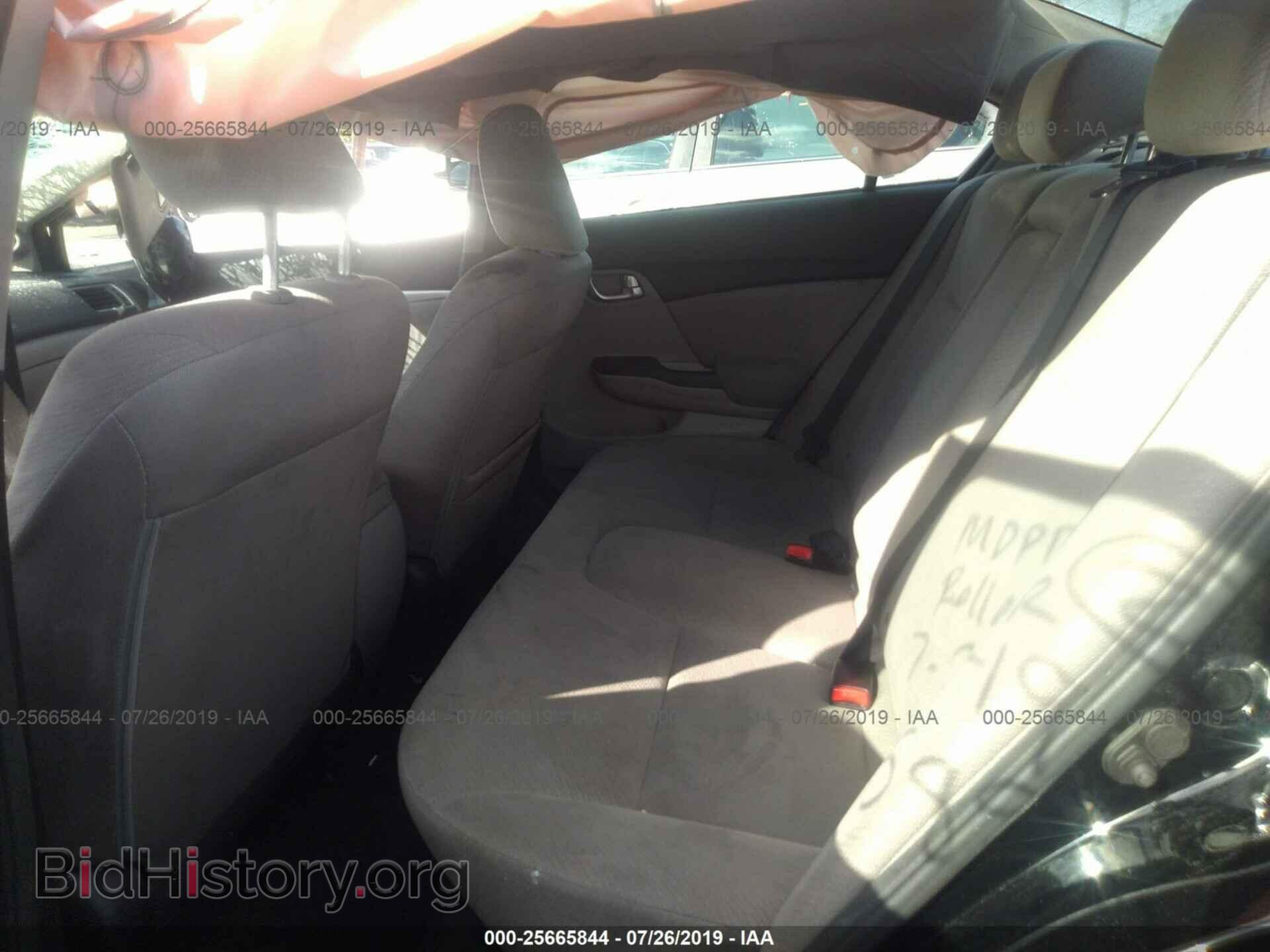 2013 HONDA CIVIC - VIN: 19XFB2F81DE048651 - Фото 8