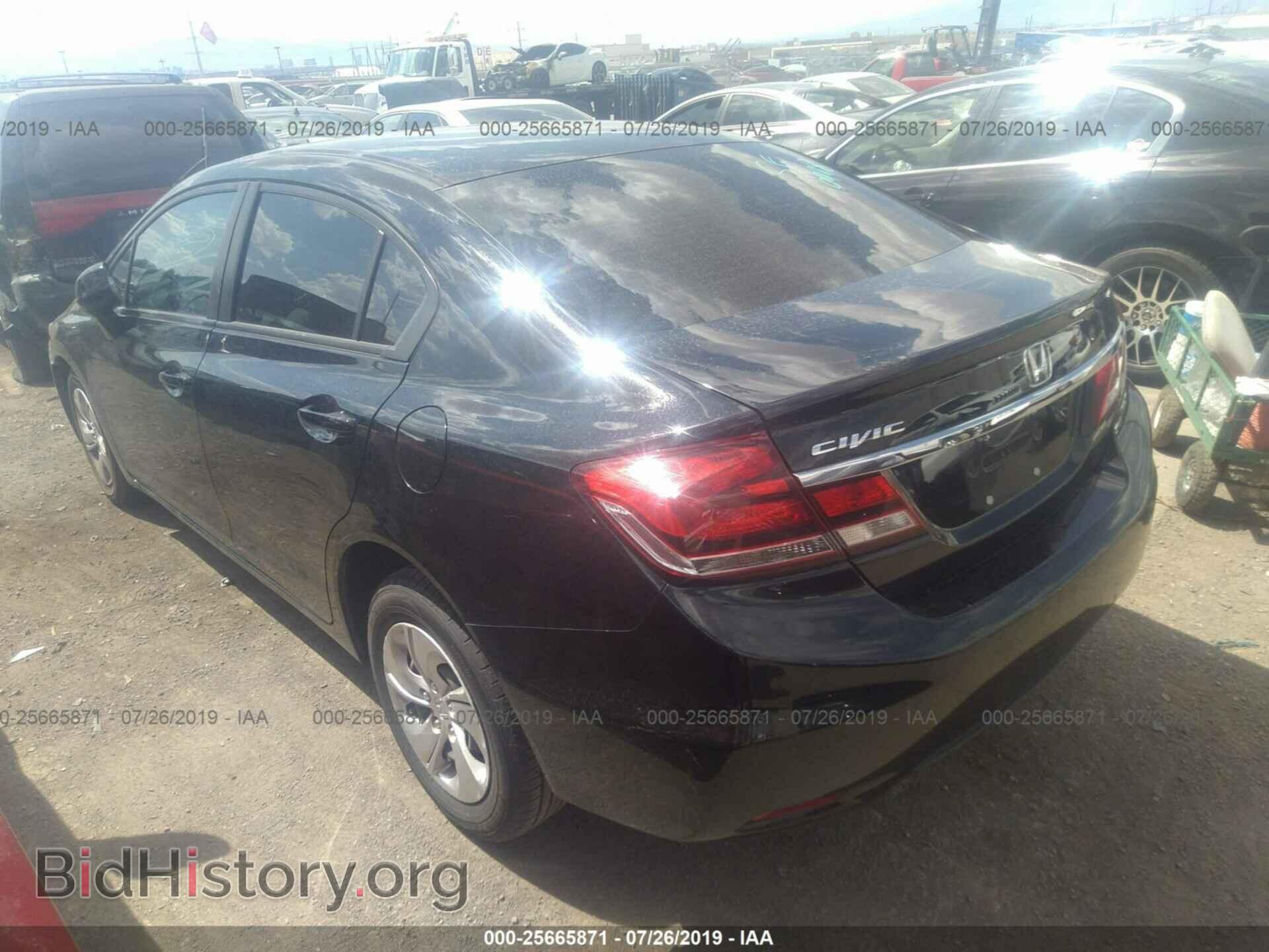 2013 HONDA CIVIC - VIN: 19XFB2F52DE223060 - Фото 3