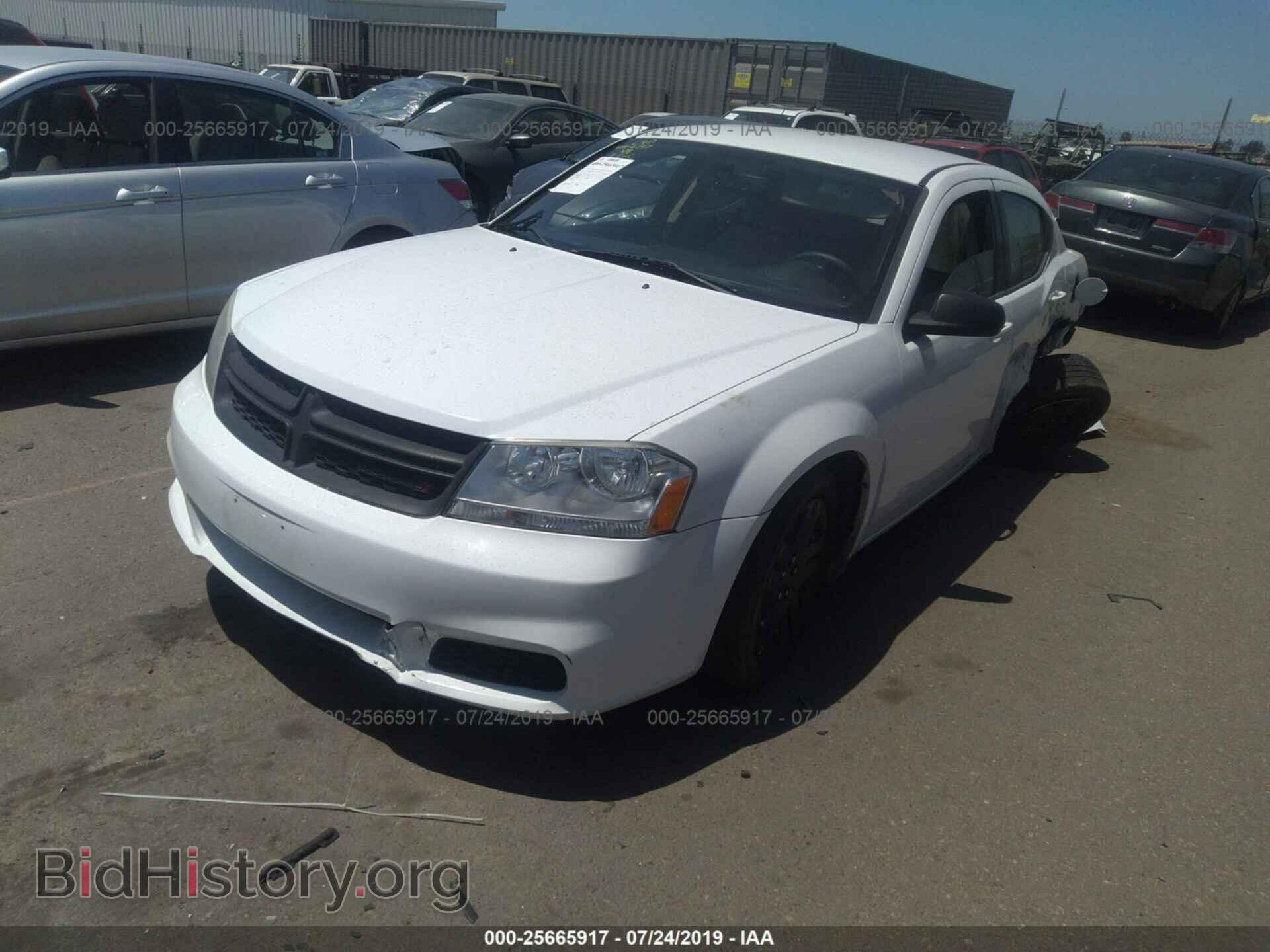 2013 DODGE AVENGER - VIN: 1C3CDZAB6DN596797 - Фото 2