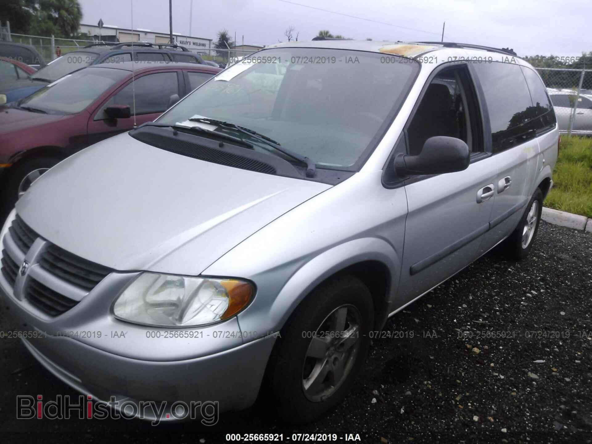 2005 DODGE CARAVAN - VIN: 1D4GP45R65B195559 - Фото 2