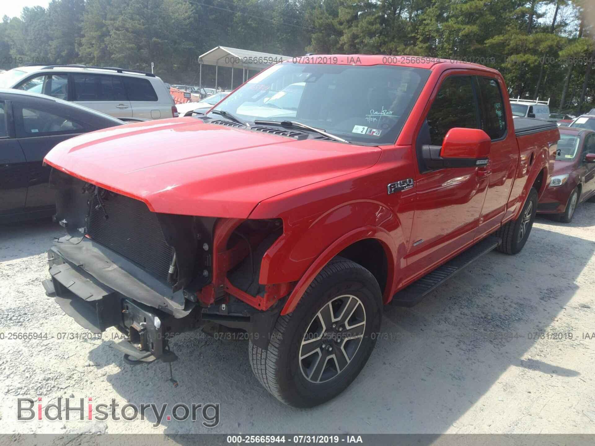 2015 FORD F150 - VIN: 1FTFX1EG0FFB46874 - Фото 2