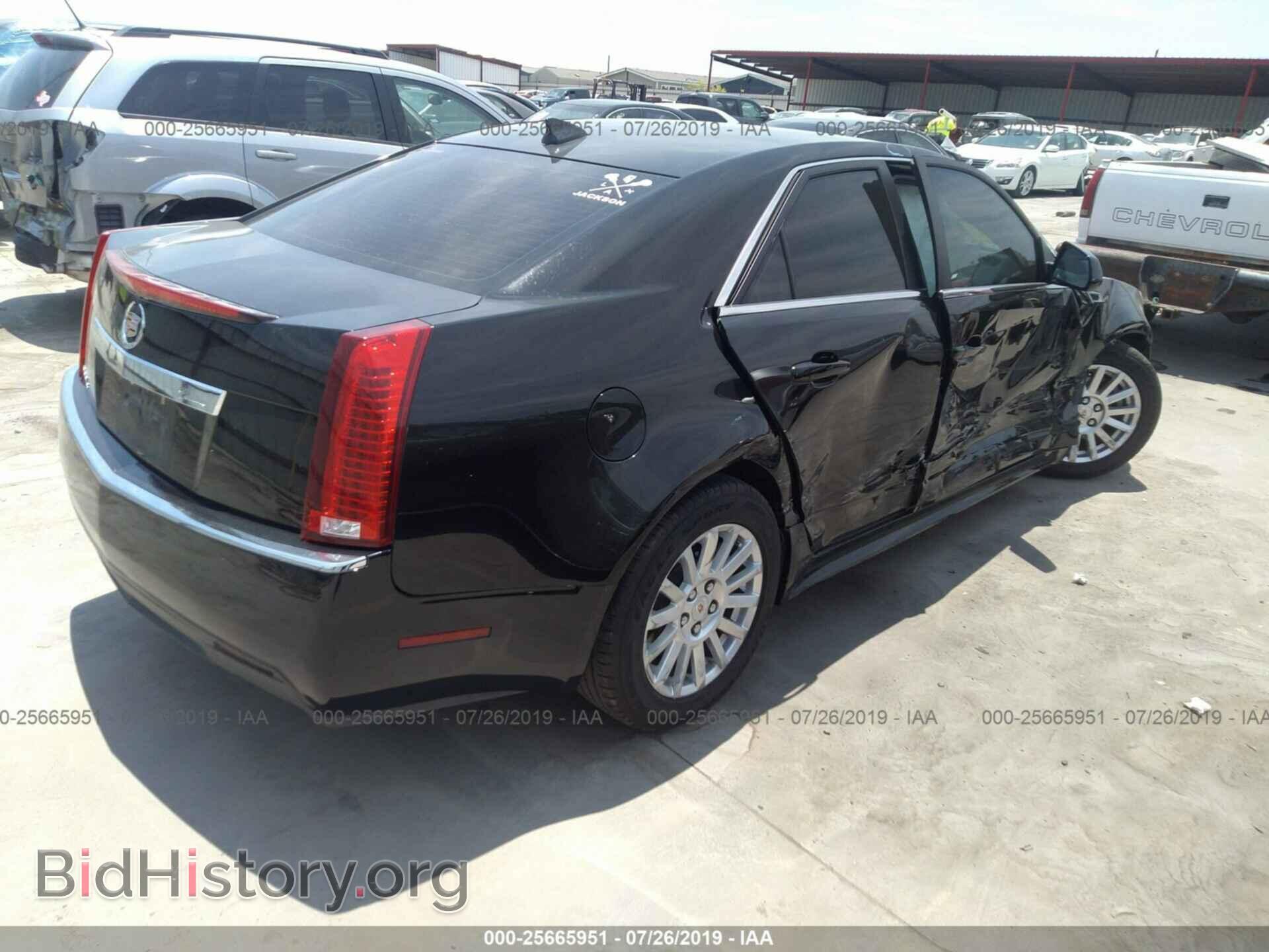 2012 CADILLAC CTS - VIN: 1G6DC5E54C0148511 - Фото 4