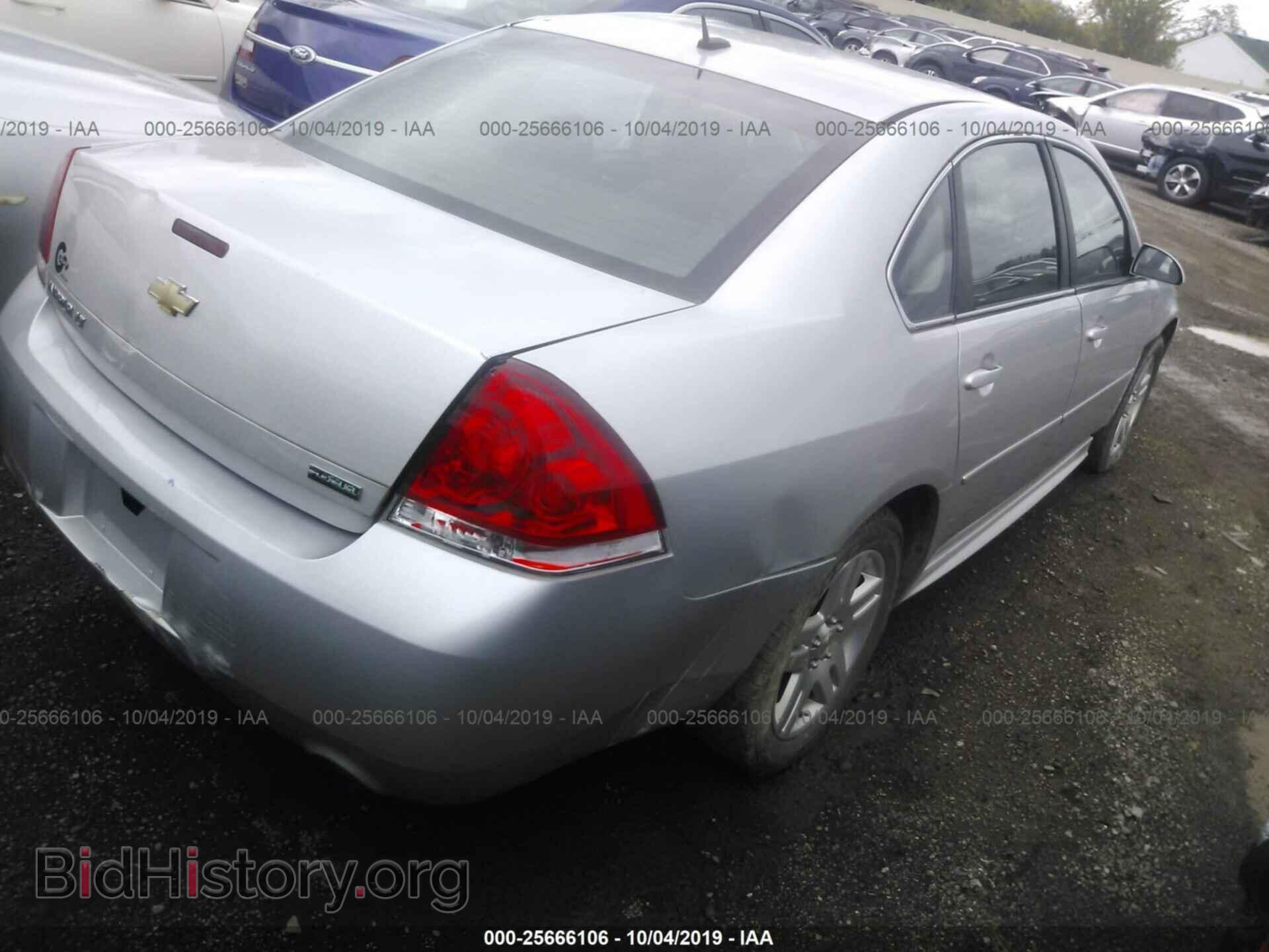 2013 CHEVROLET IMPALA - VIN: 2G1WB5E31D1114726 - Фото 4