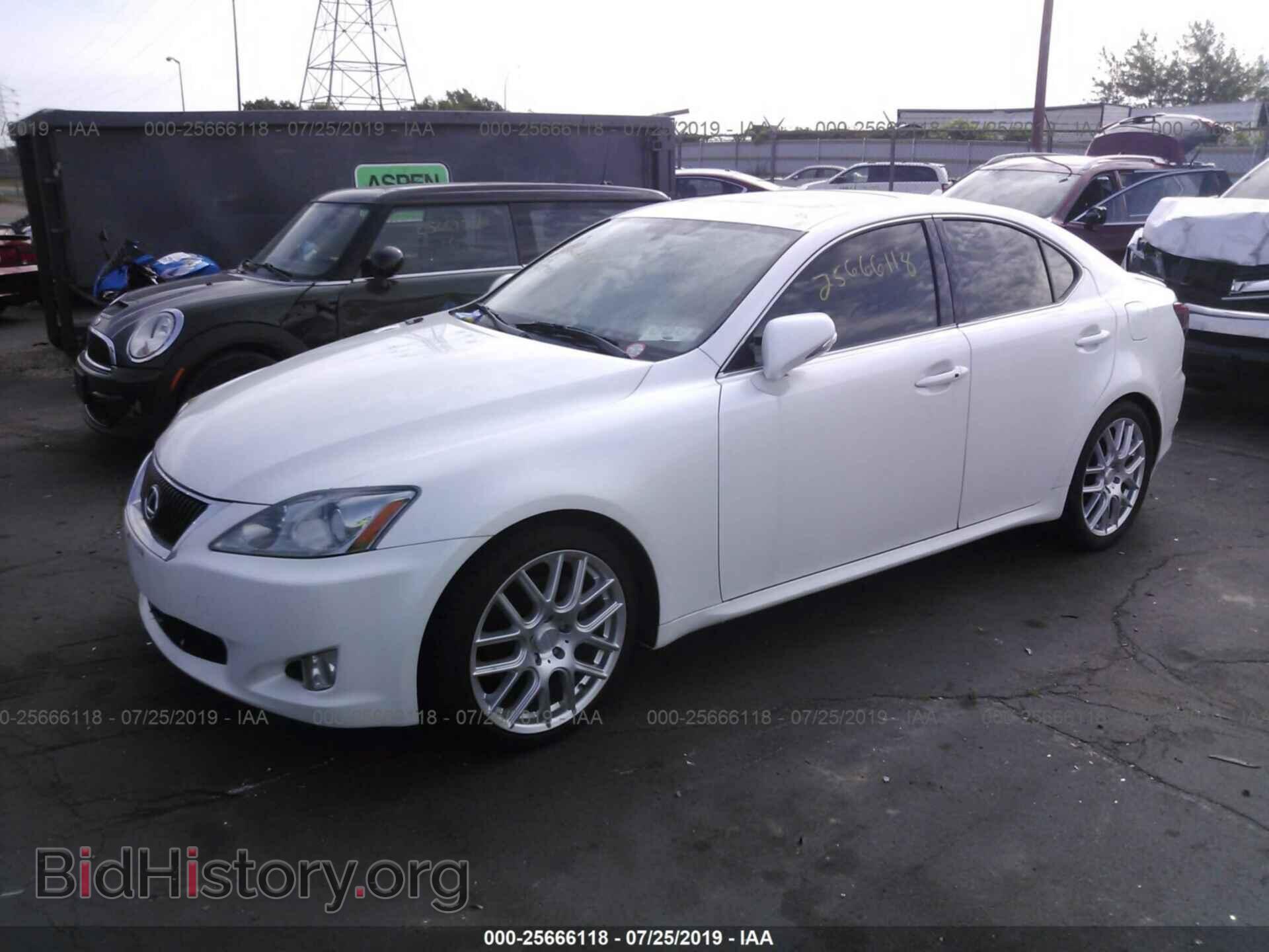 2009 LEXUS IS - VIN: JTHBK262392093894 - Фото 2
