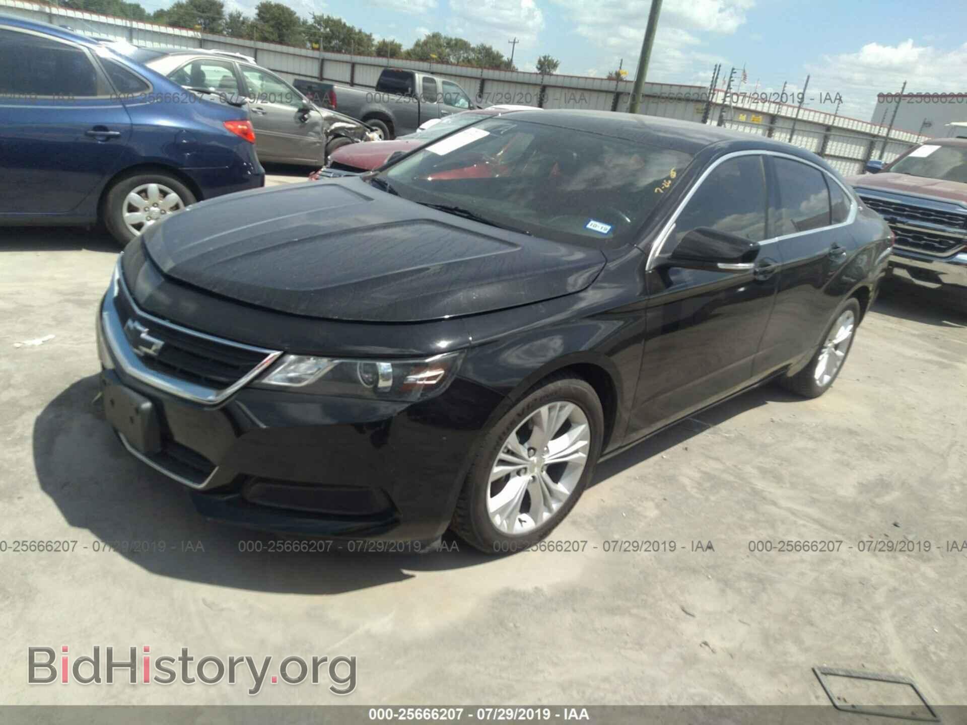 2014 CHEVROLET IMPALA - VIN: 2G1125S38E9305951 - Фото 2