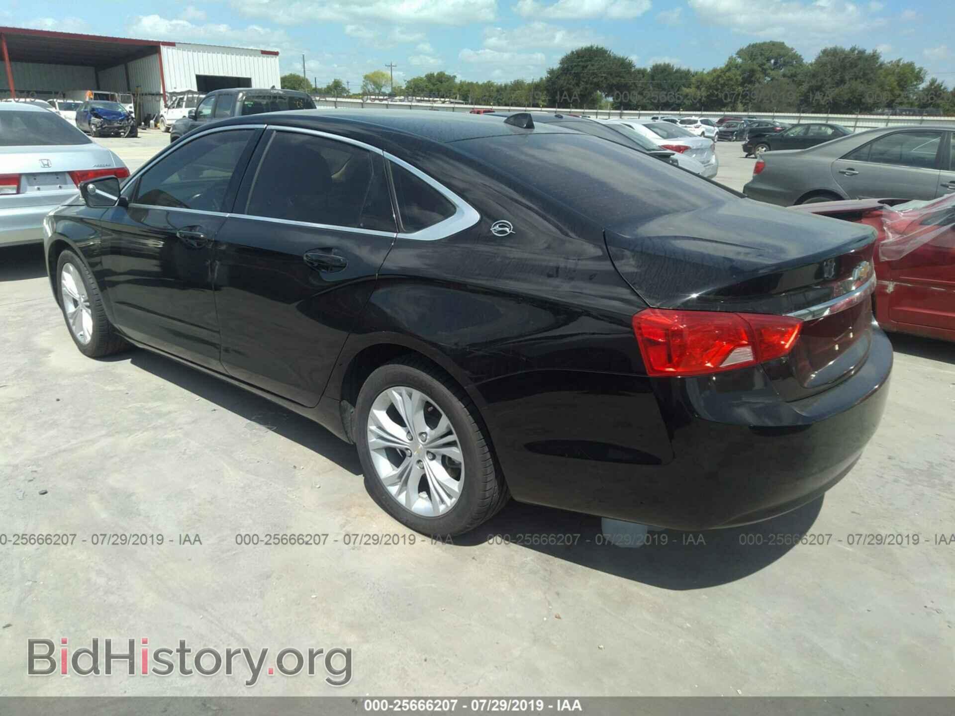2014 CHEVROLET IMPALA - VIN: 2G1125S38E9305951 - Фото 3