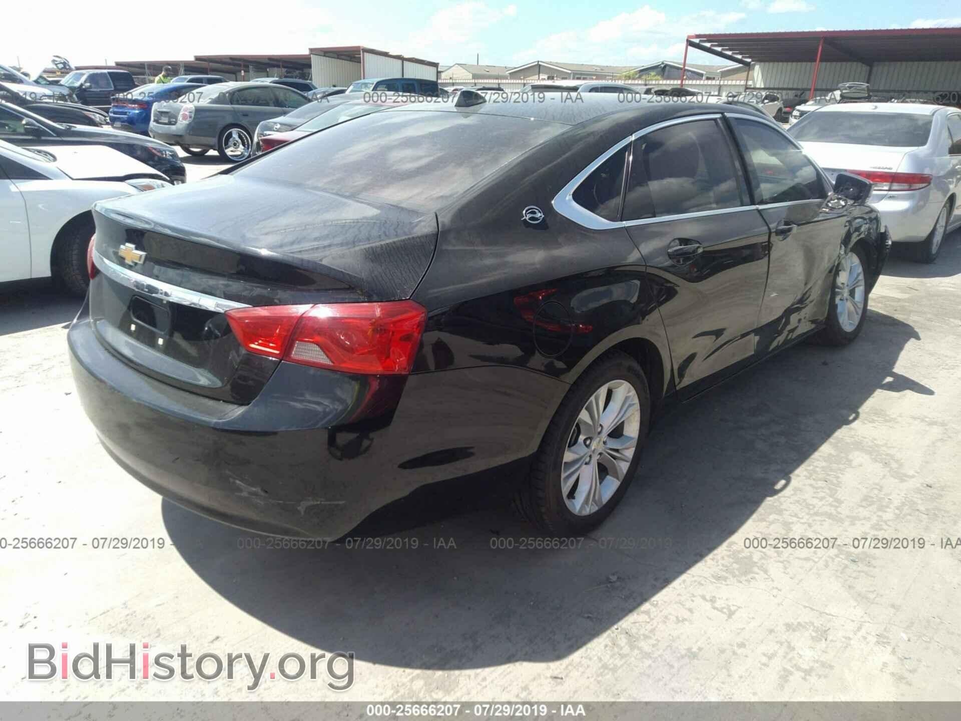 2014 CHEVROLET IMPALA - VIN: 2G1125S38E9305951 - Фото 4