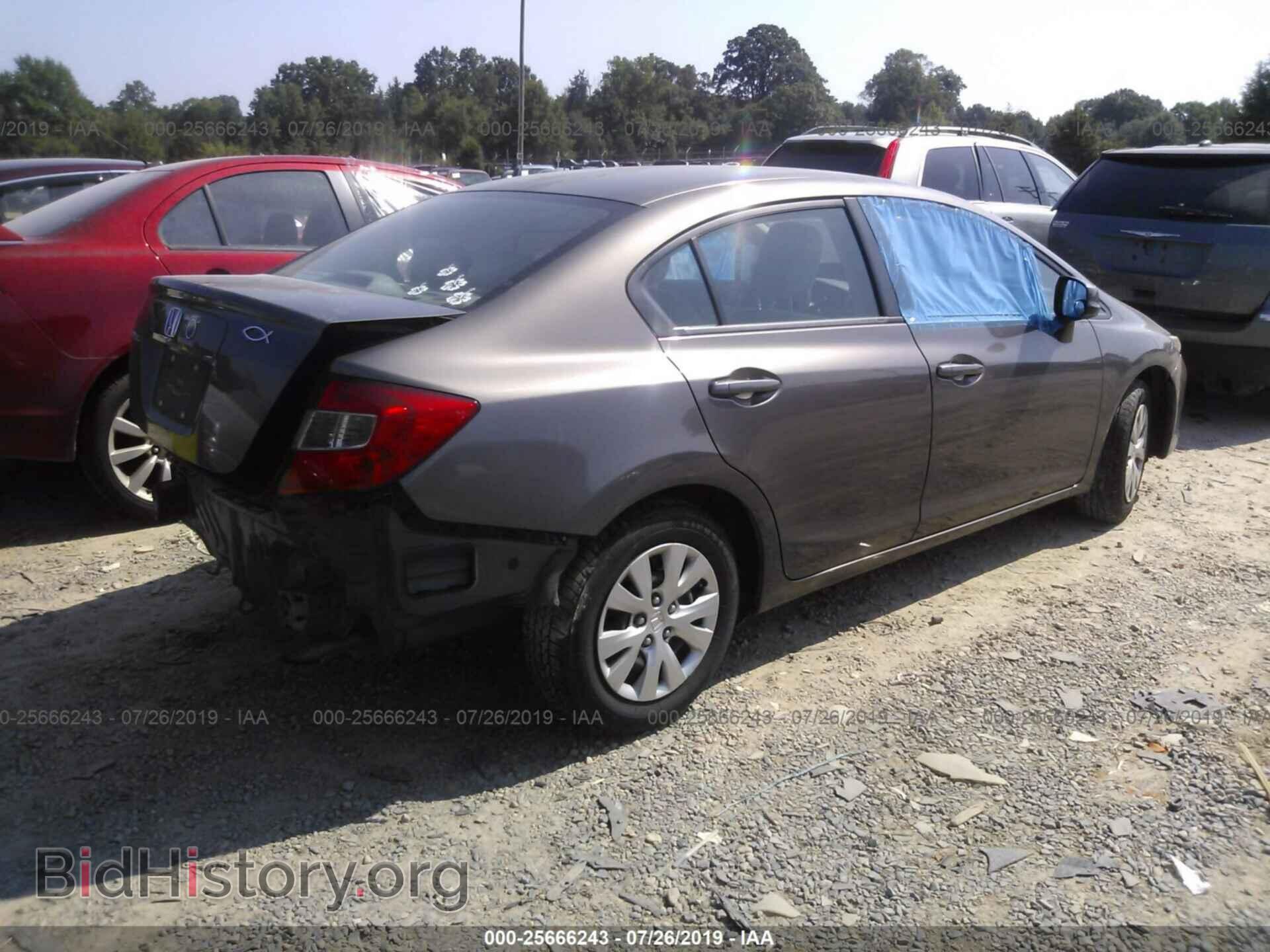 2012 HONDA CIVIC - VIN: 2HGFB2F59CH572110 - Photo 4