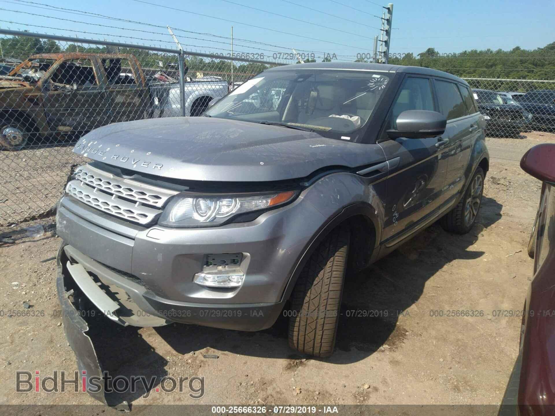 2012 LAND ROVER RANGE ROVER EVOQU - VIN: SALVV2BG3CH641476 - Фото 2