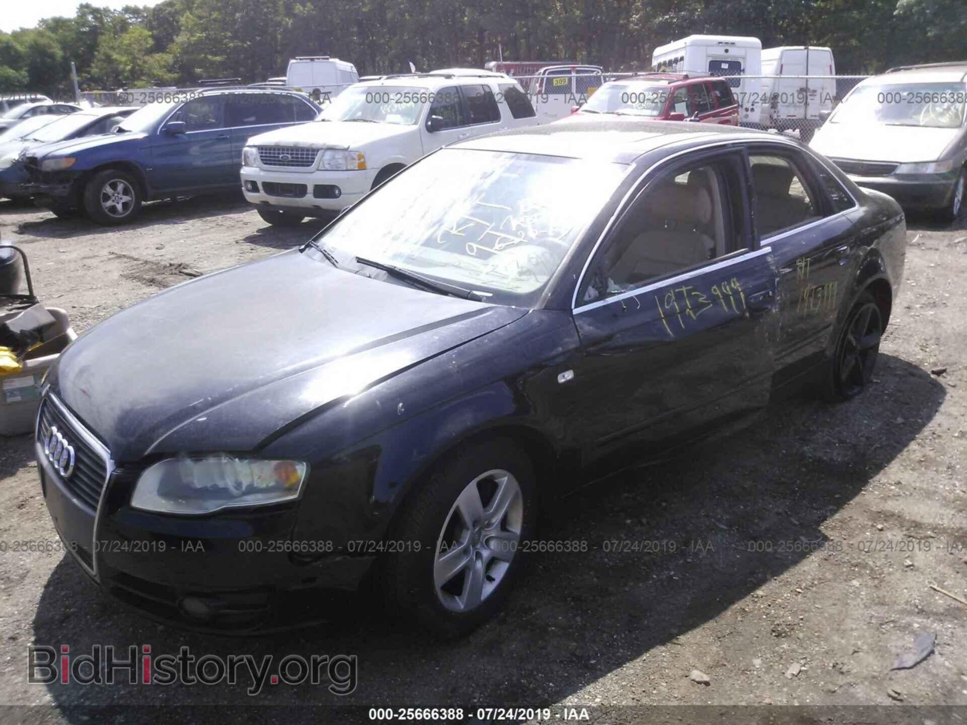 2007 AUDI A4 - VIN: WAUAF78E77A010389 - Фото 2