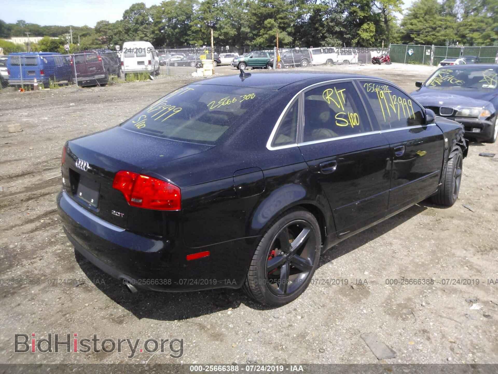 2007 AUDI A4 - VIN: WAUAF78E77A010389 - Фото 4